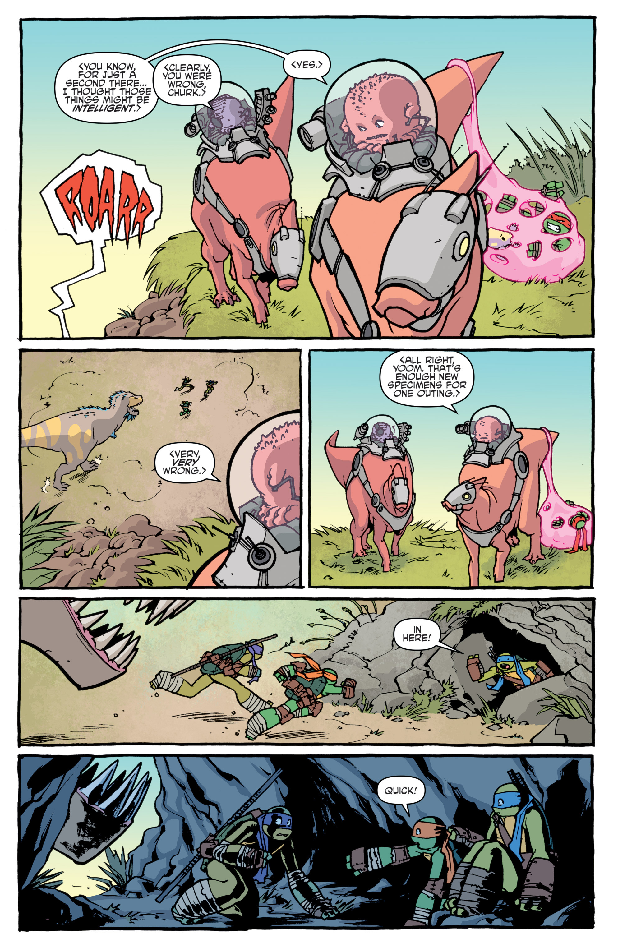 Read online Teenage Mutant Ninja Turtles: Turtles in Time comic -  Issue #1 - 9