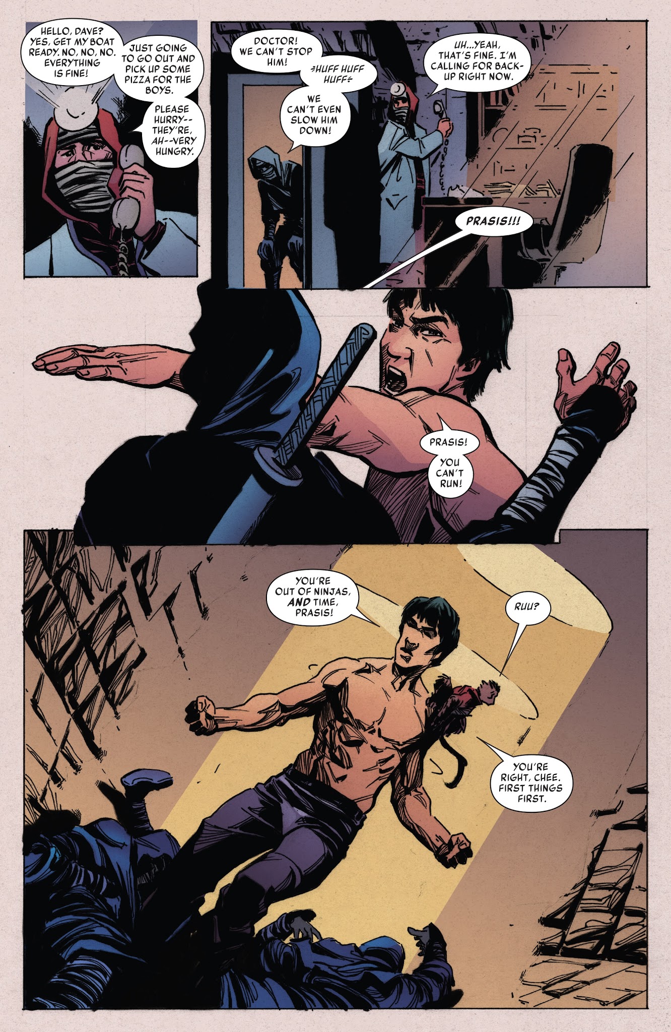 Read online Master of Kung Fu (2017) comic -  Issue # Full - 18