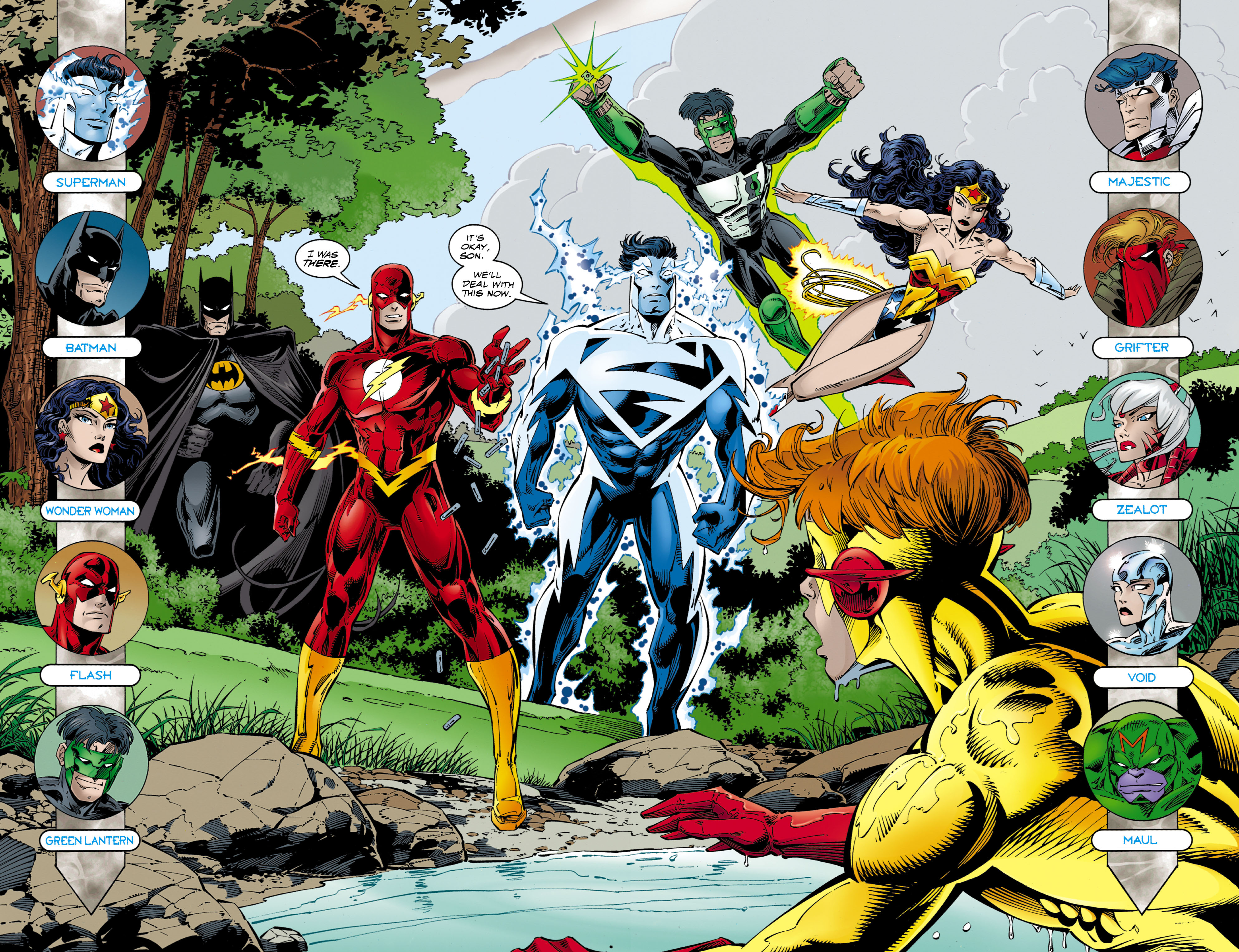 Read online JLA/WildC.A.T.s comic -  Issue # Full - 5