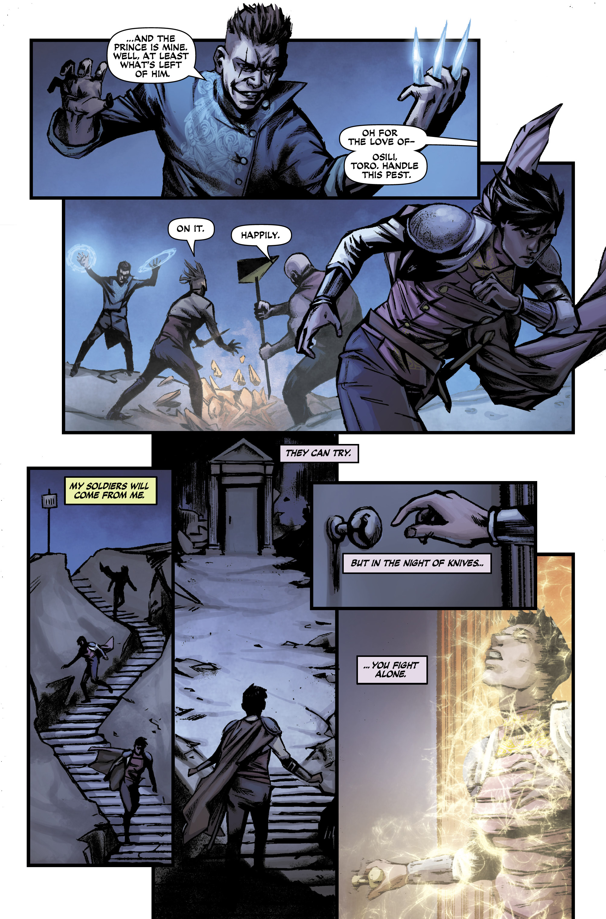 Read online Shades of Magic comic -  Issue #8 - 10