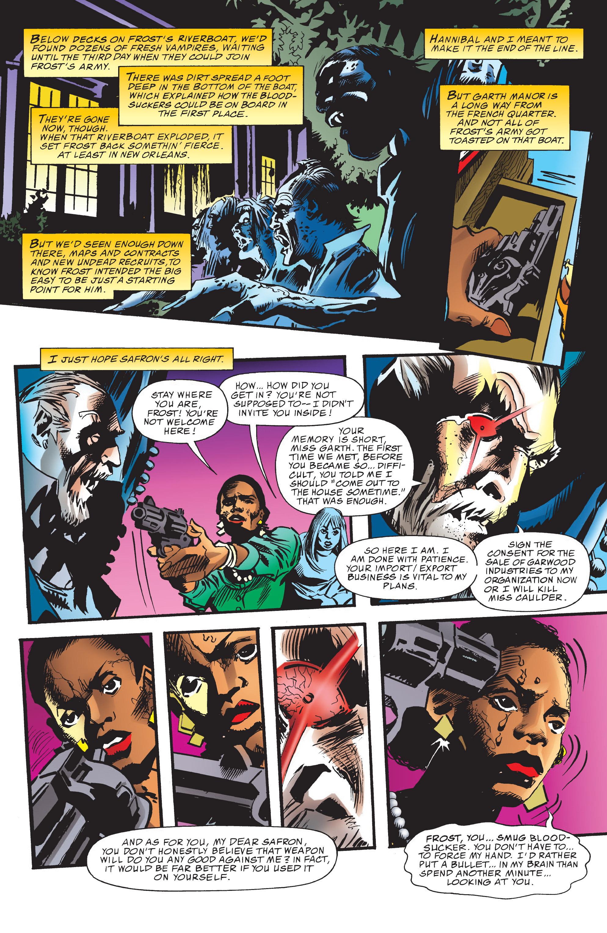 Read online Blade: Undead By Daylight comic -  Issue # Full - 96