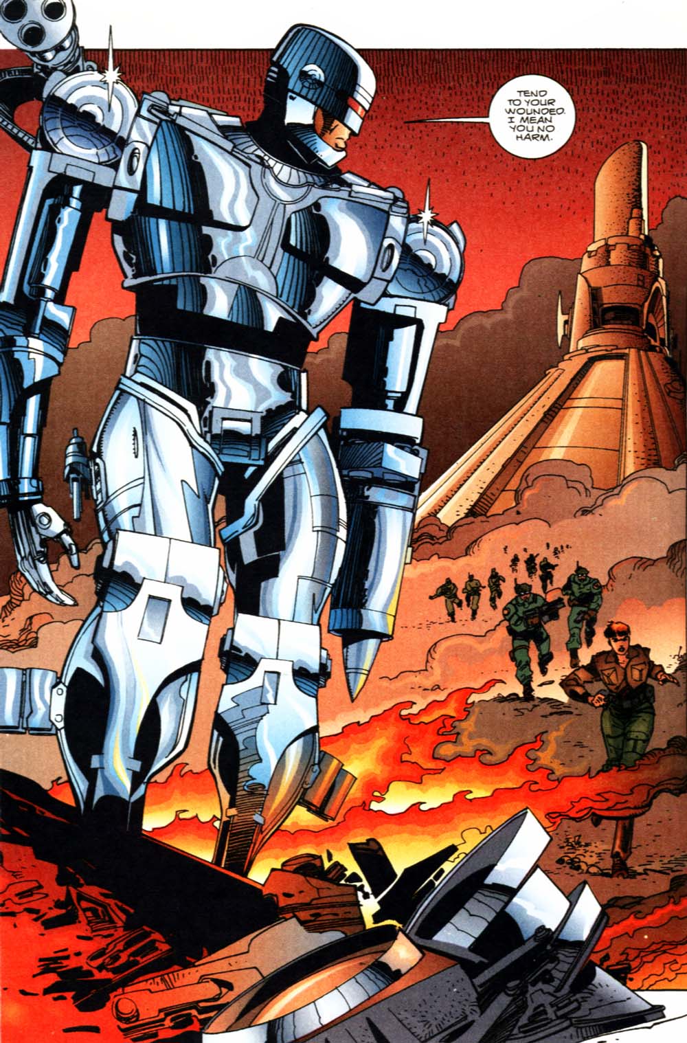 Read online Robocop Versus The Terminator comic -  Issue #4 - 8