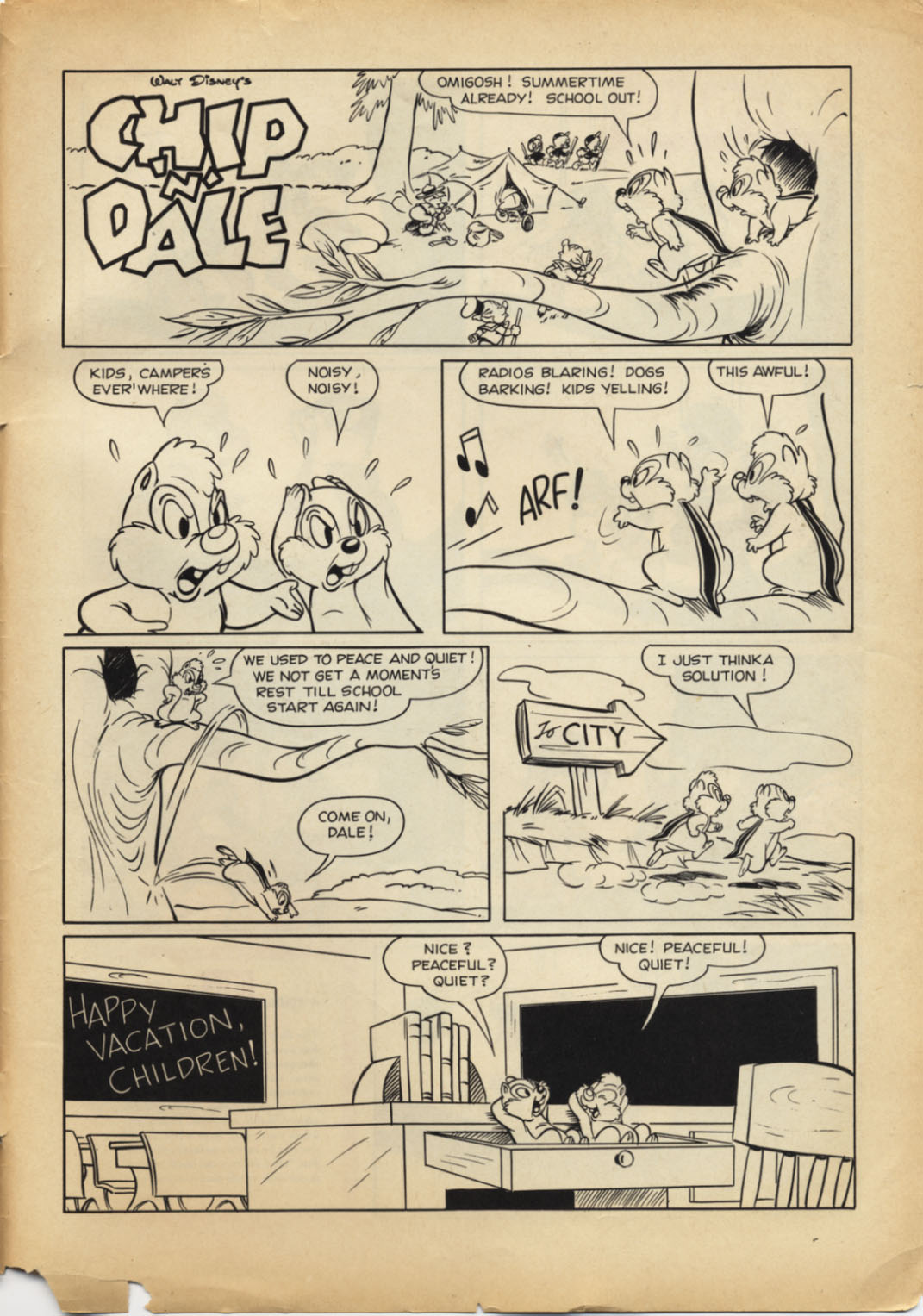 Read online Walt Disney's Chip 'N' Dale comic -  Issue #6 - 35