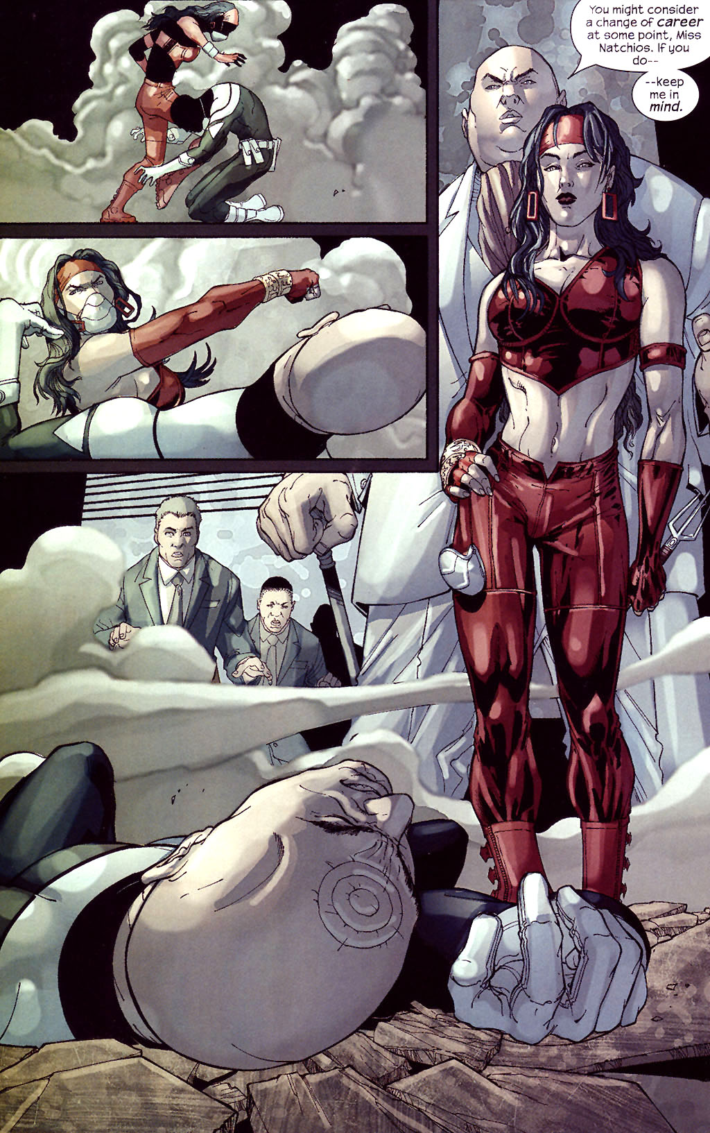 Read online Ultimate Elektra comic -  Issue #5 - 22