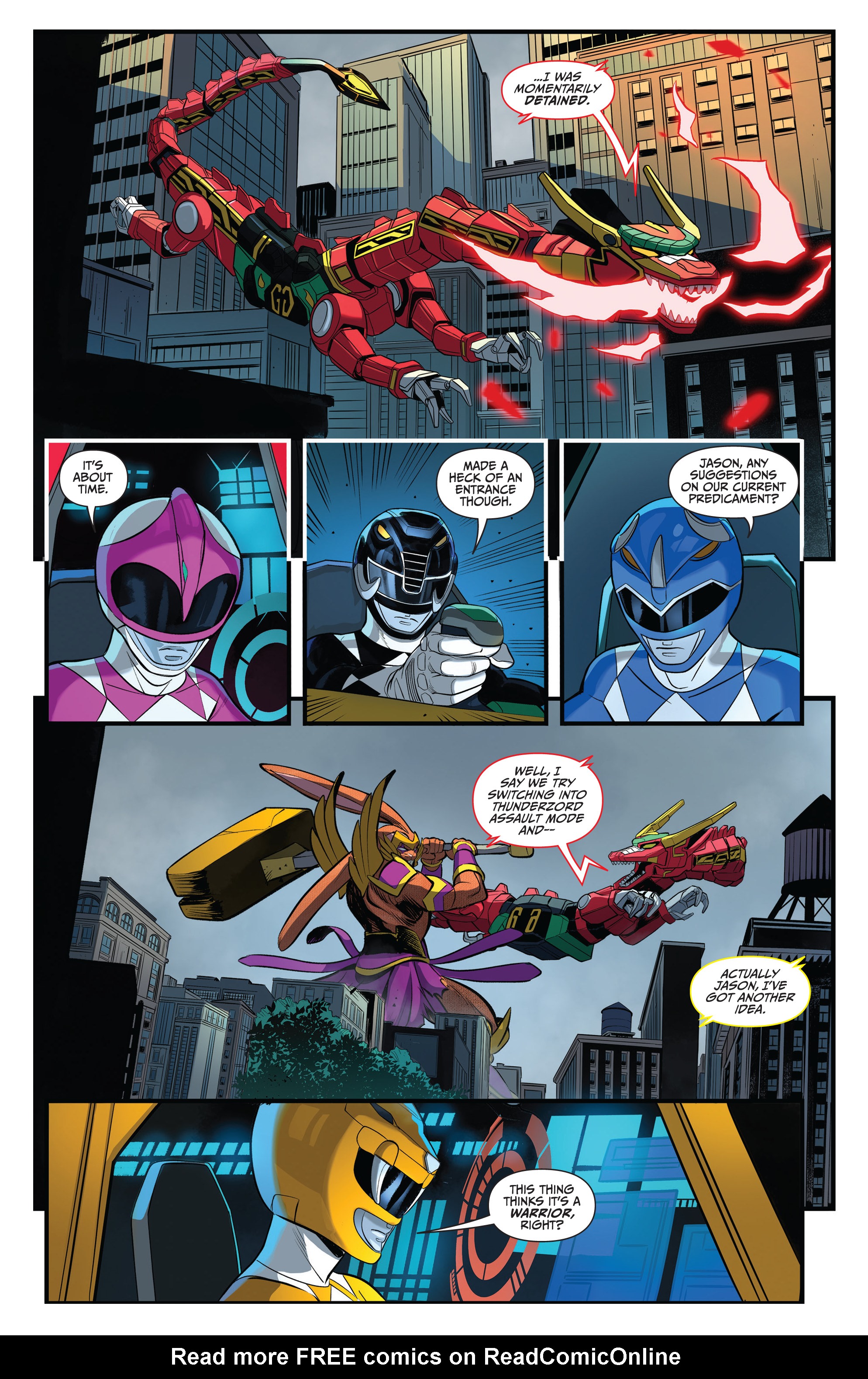 Read online Saban's Go Go Power Rangers comic -  Issue #23 - 14