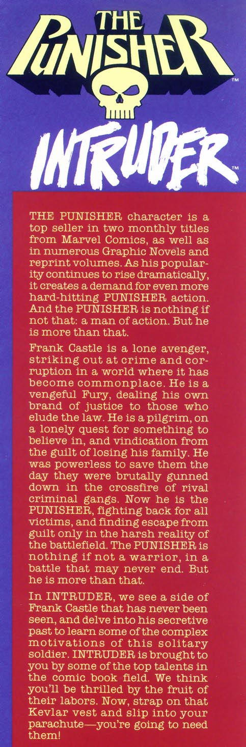 Read online Marvel Graphic Novel comic -  Issue #51 - Punisher - Intruder - 2