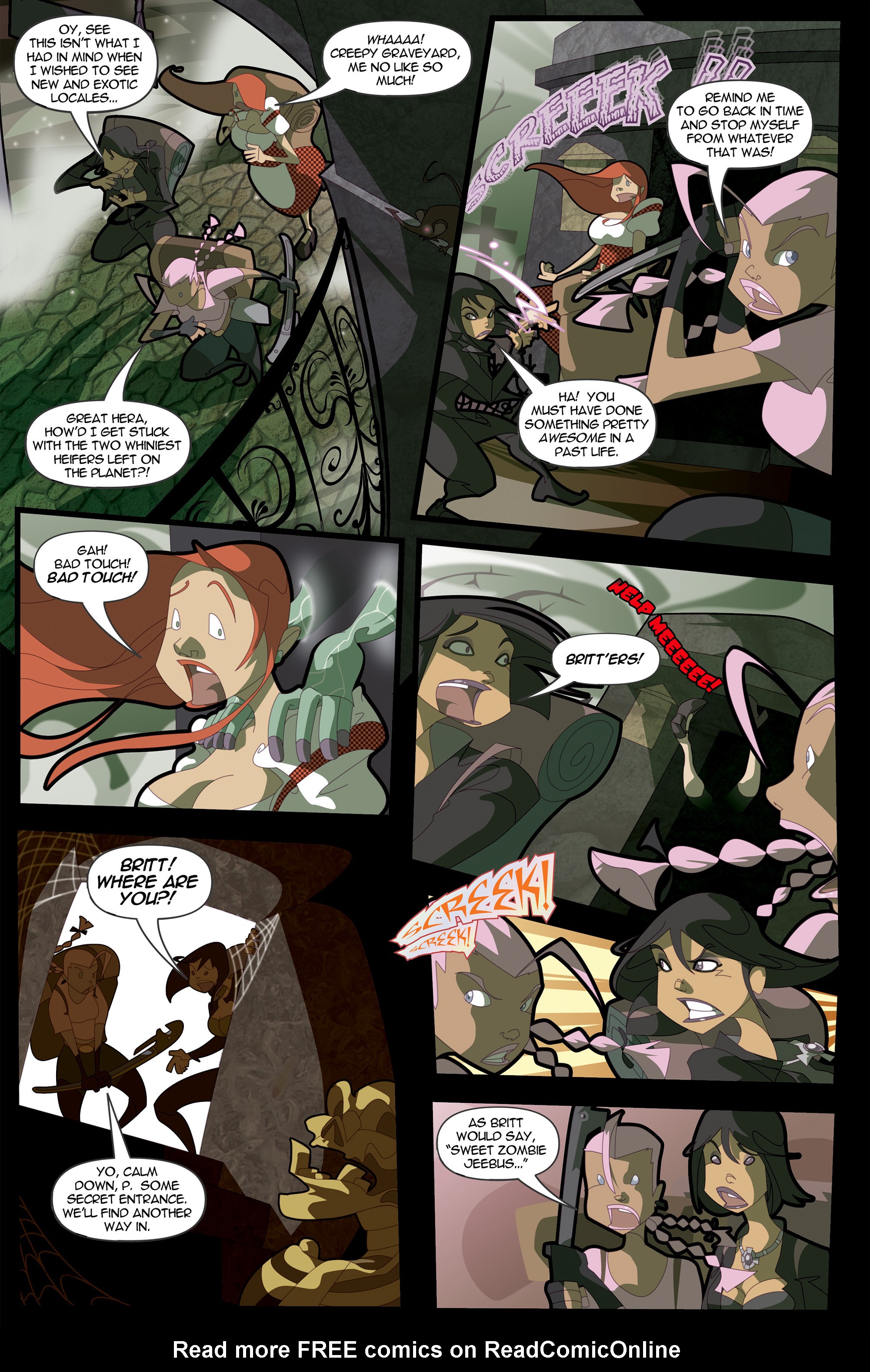 Read online Chaos Campus: Sorority Girls Vs. Zombies comic -  Issue #18 - 10