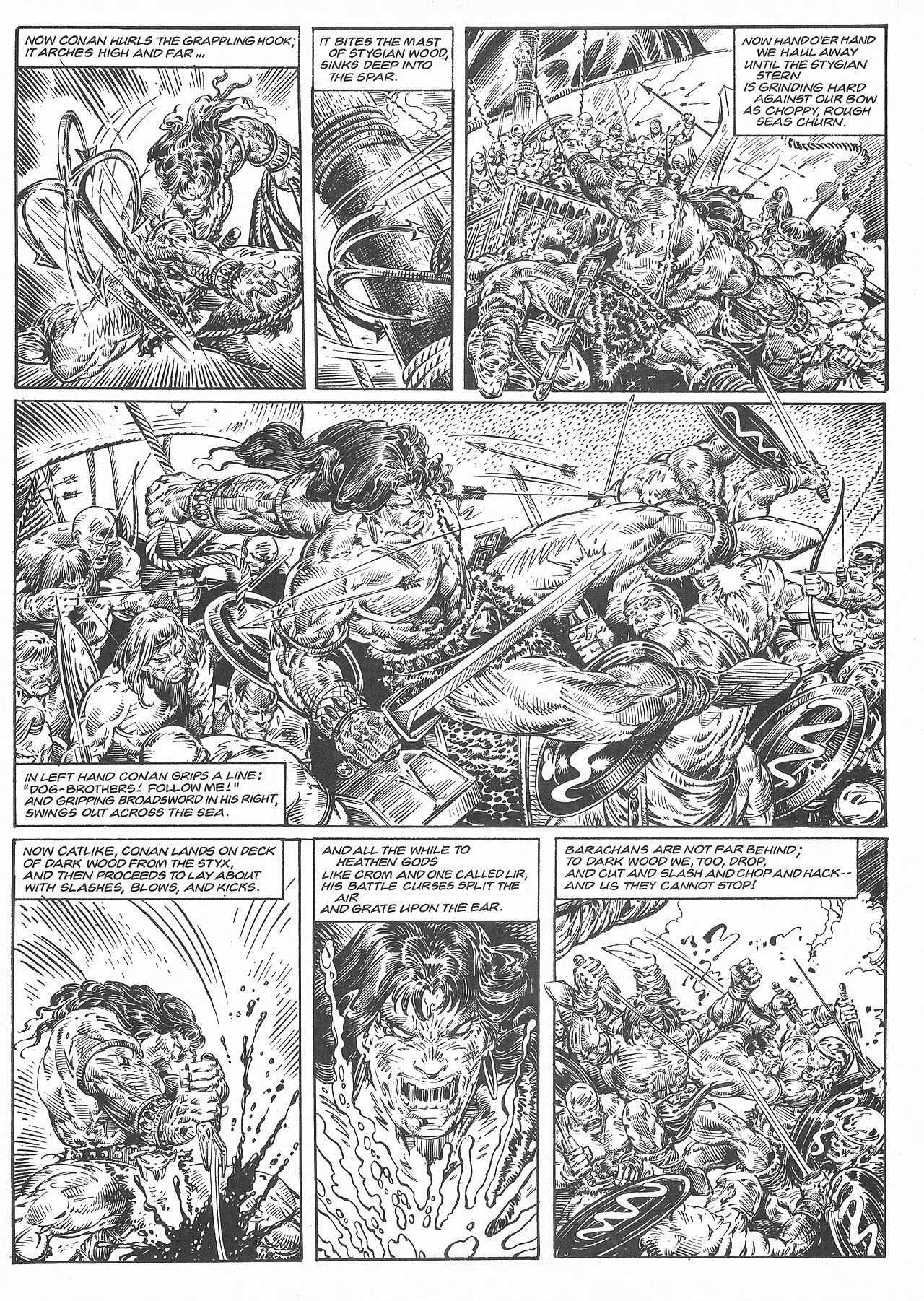 Read online The Savage Sword Of Conan comic -  Issue #227 - 22