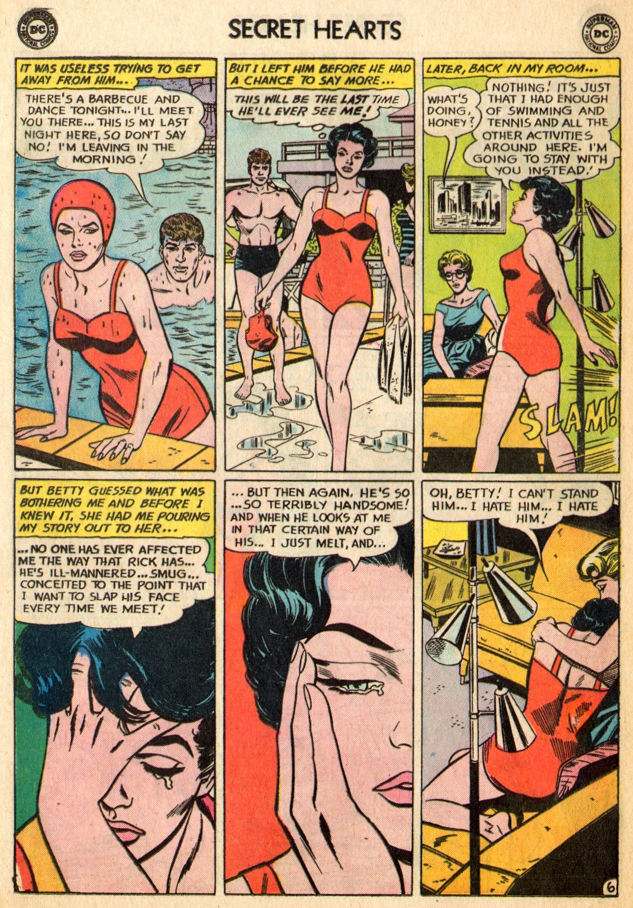 Read online Secret Hearts comic -  Issue #96 - 8