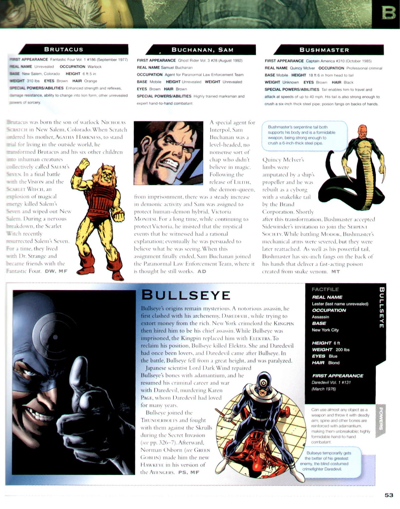 Read online The Marvel Encyclopedia comic -  Issue # TPB 2 (Part 1) - 53