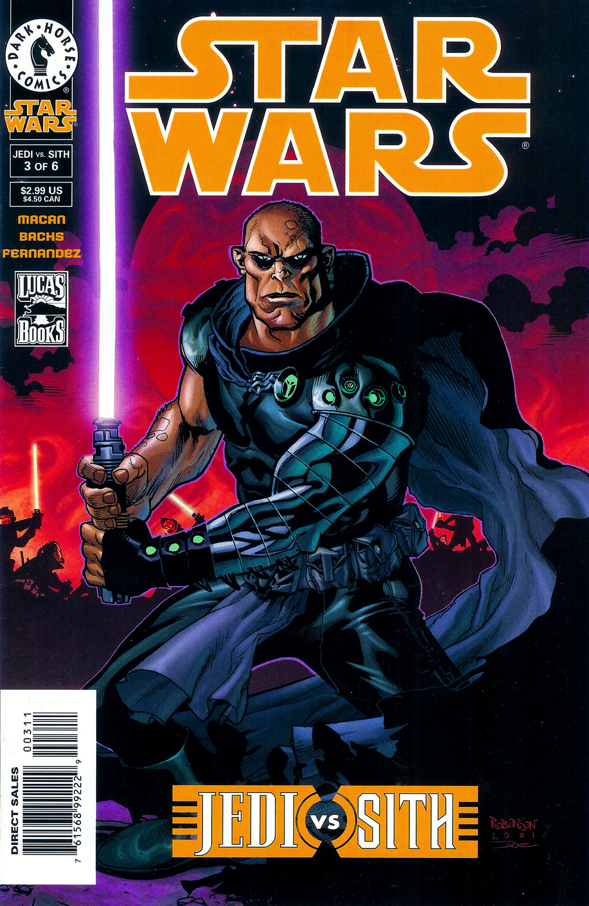 Read online Star Wars: Jedi vs. Sith comic -  Issue #3 - 1