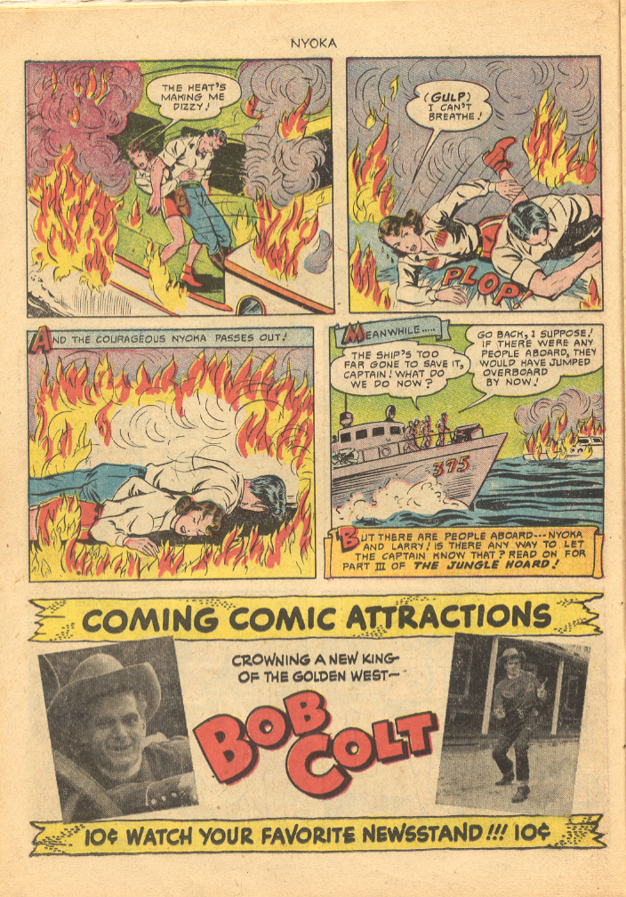 Read online Nyoka the Jungle Girl (1945) comic -  Issue #52 - 16