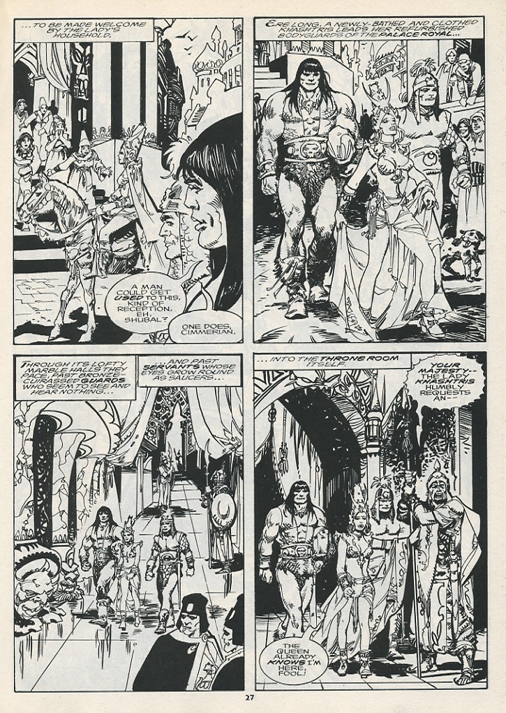 The Savage Sword Of Conan issue 217 - Page 29