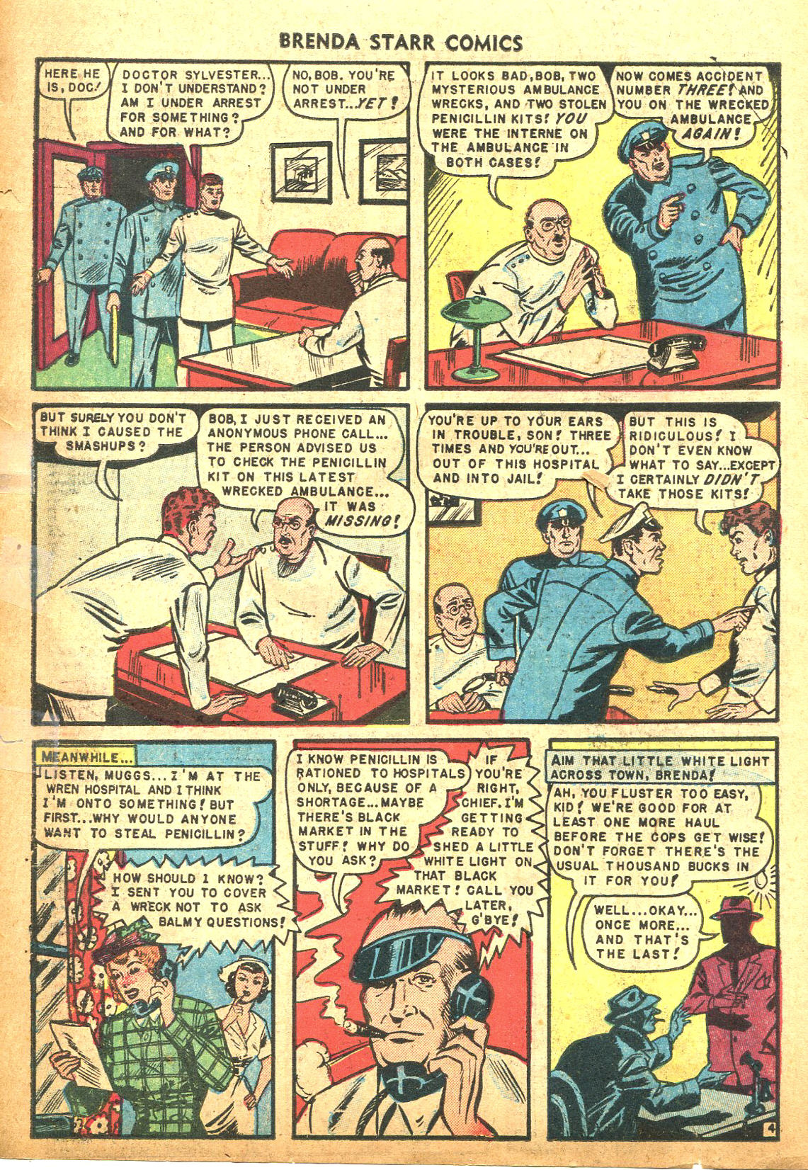Read online Brenda Starr (1948) comic -  Issue #10 - 6