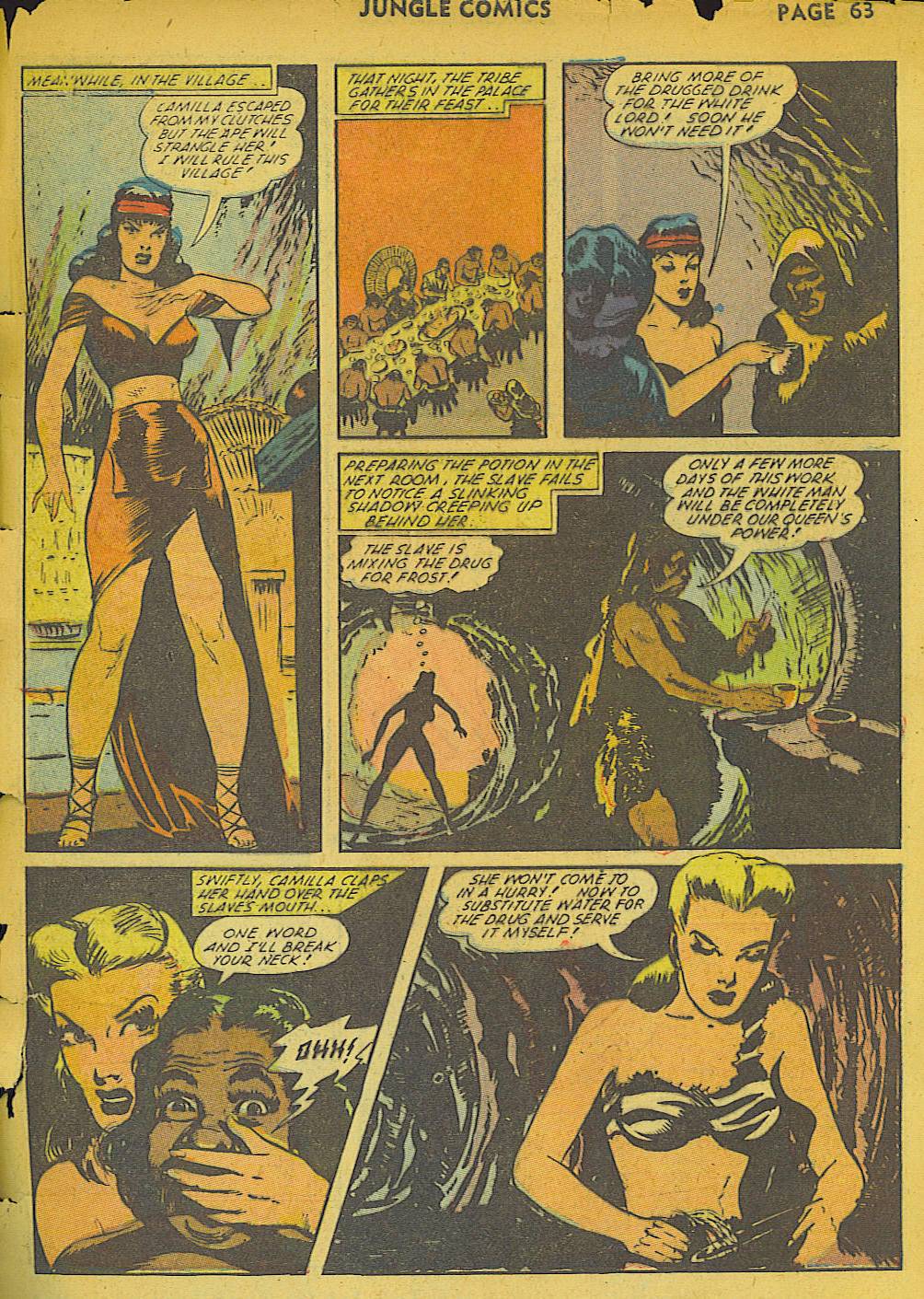Read online Jungle Comics comic -  Issue #36 - 66