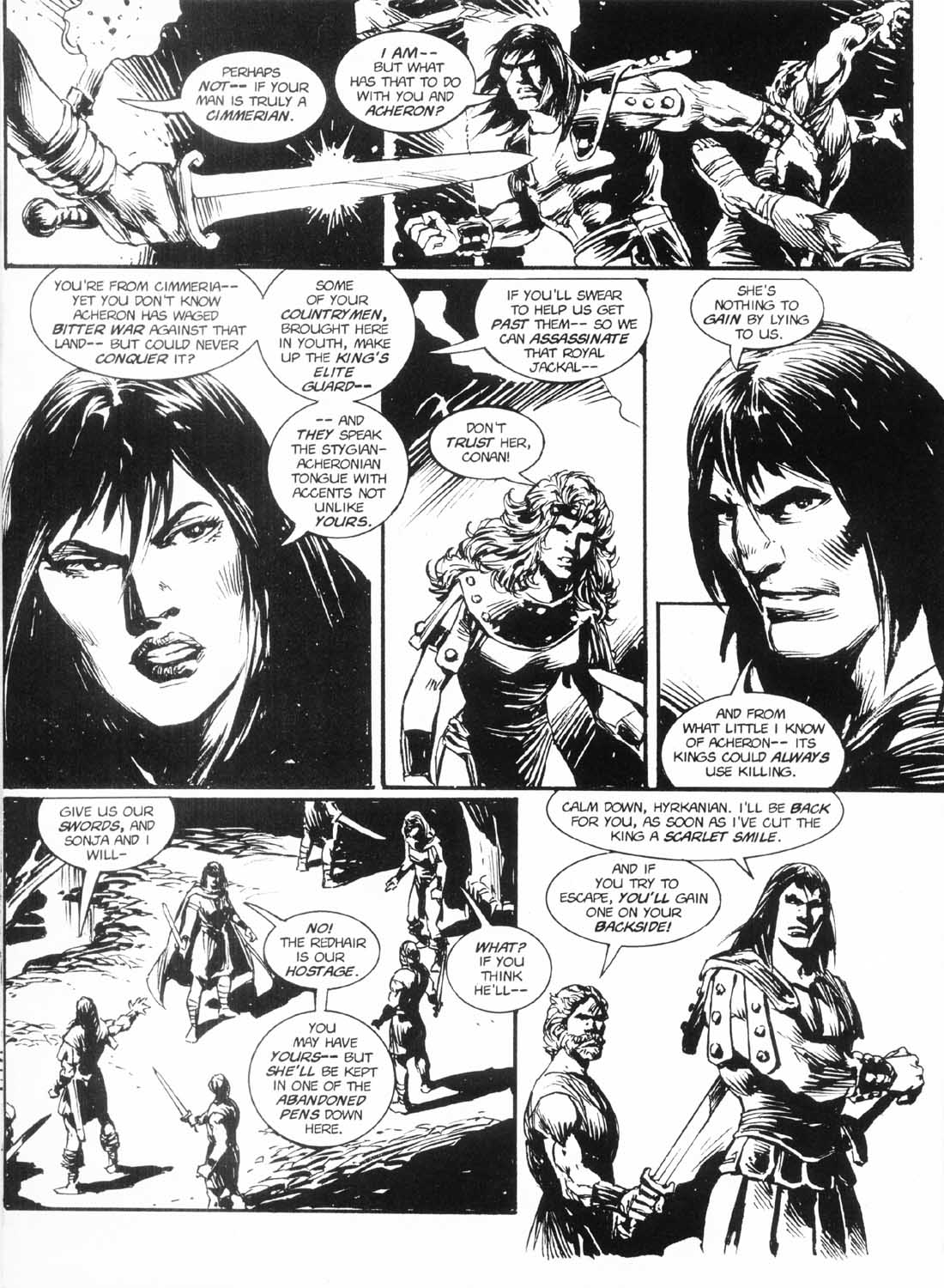 Read online The Savage Sword Of Conan comic -  Issue #229 - 21