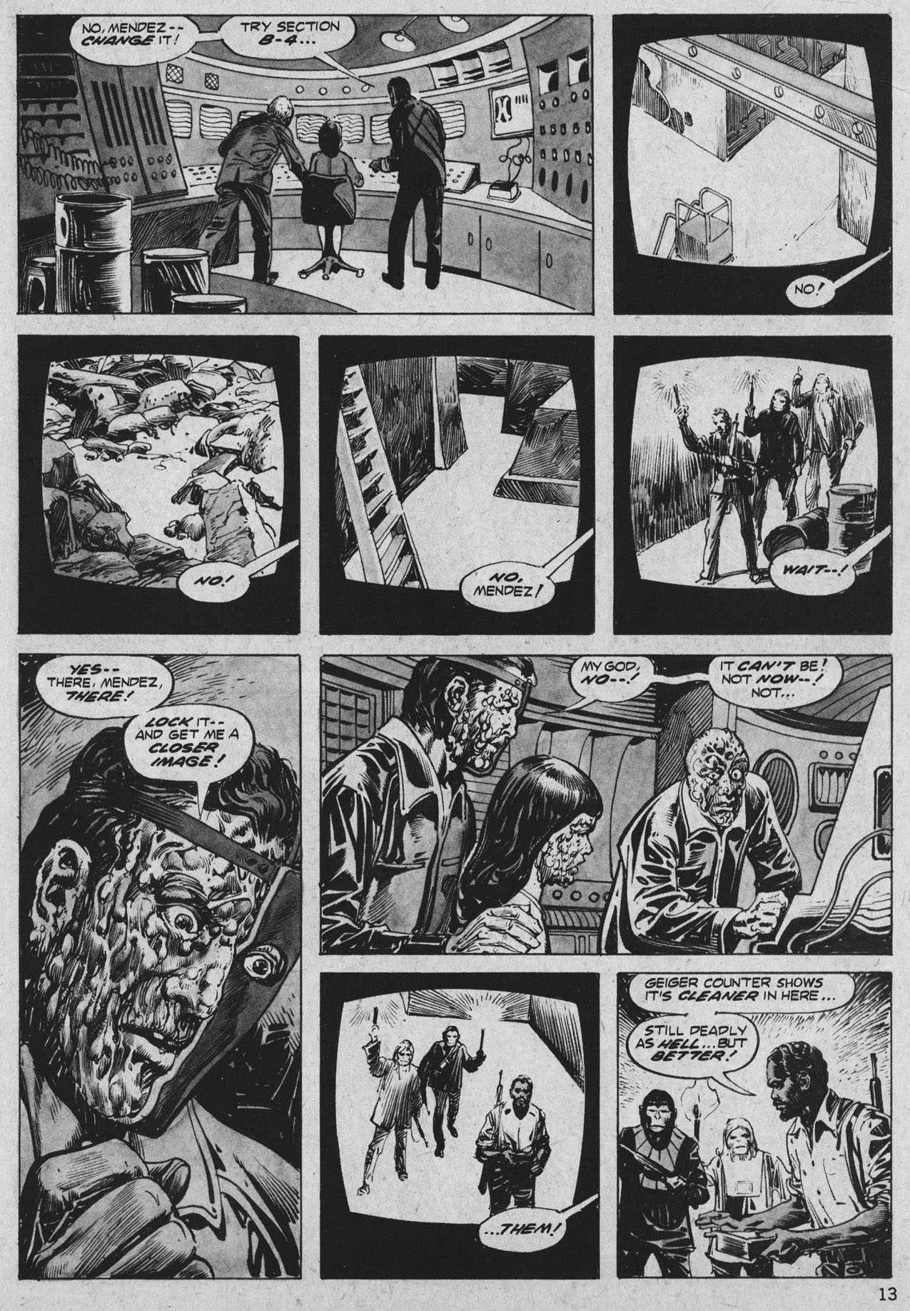 Read online Planet of the Apes comic -  Issue #24 - 12