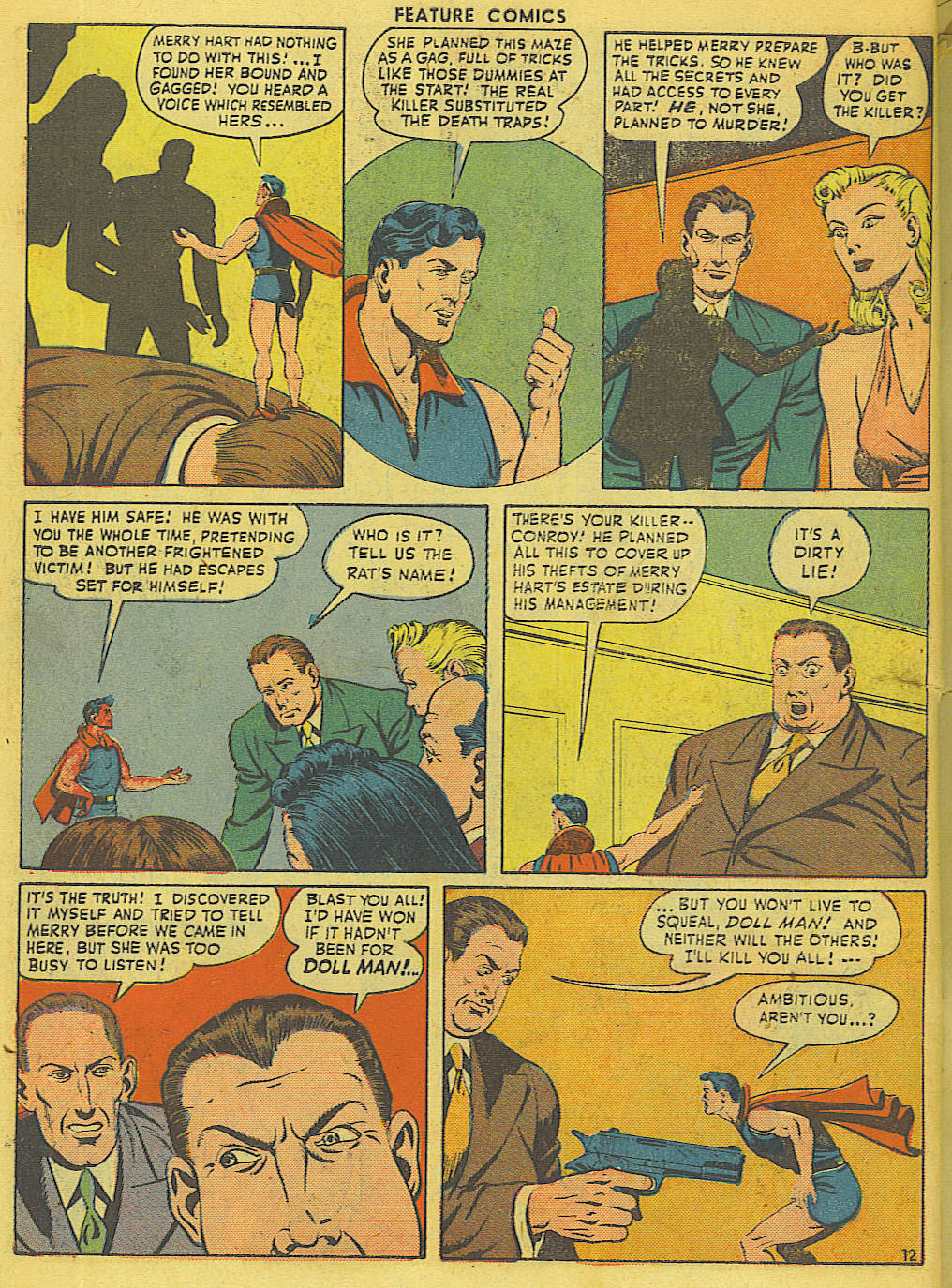 Read online Feature Comics comic -  Issue #87 - 14