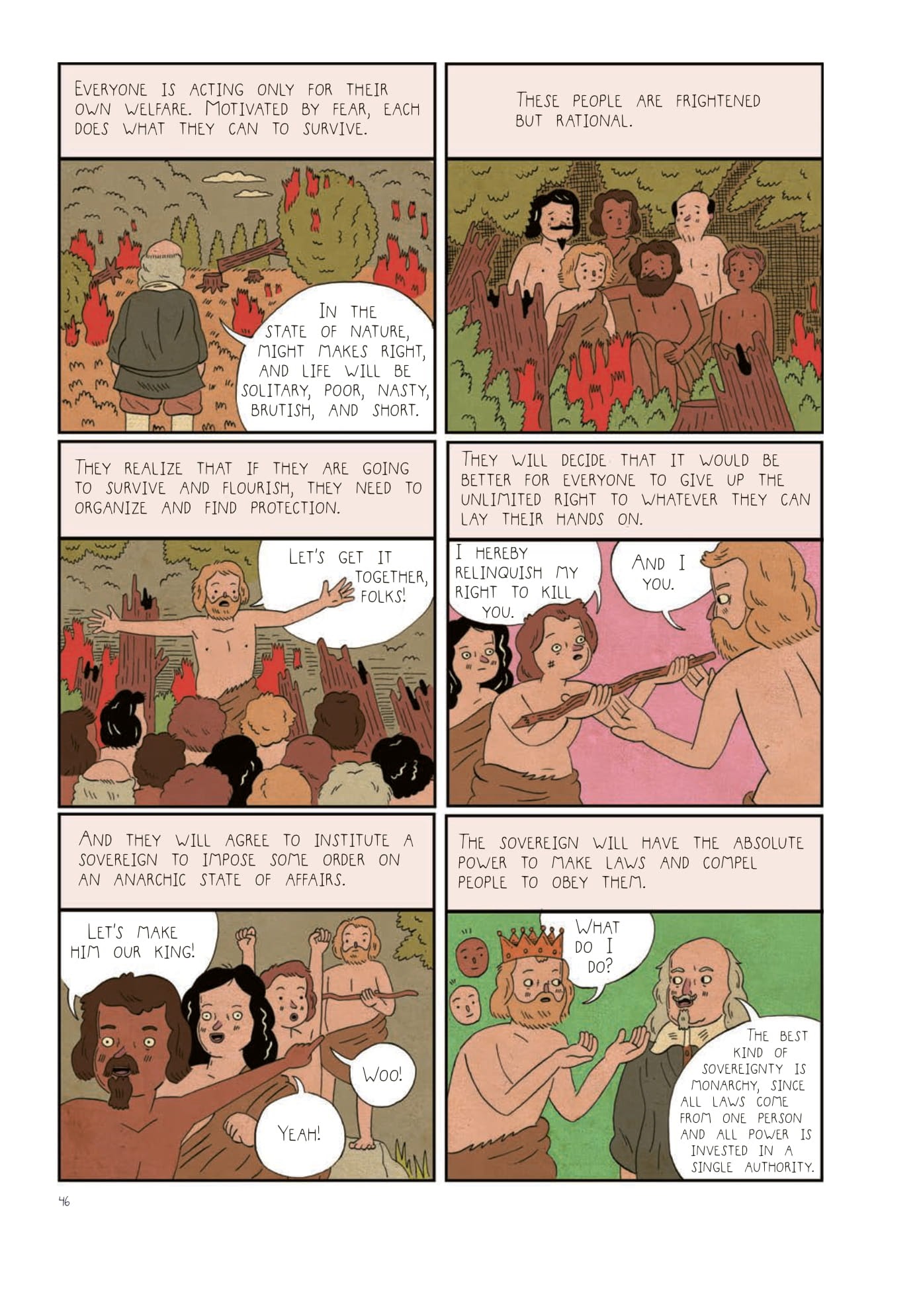 Read online Heretics!: The Wondrous (and Dangerous) Beginnings of Modern Philosophy comic -  Issue # TPB (Part 1) - 47