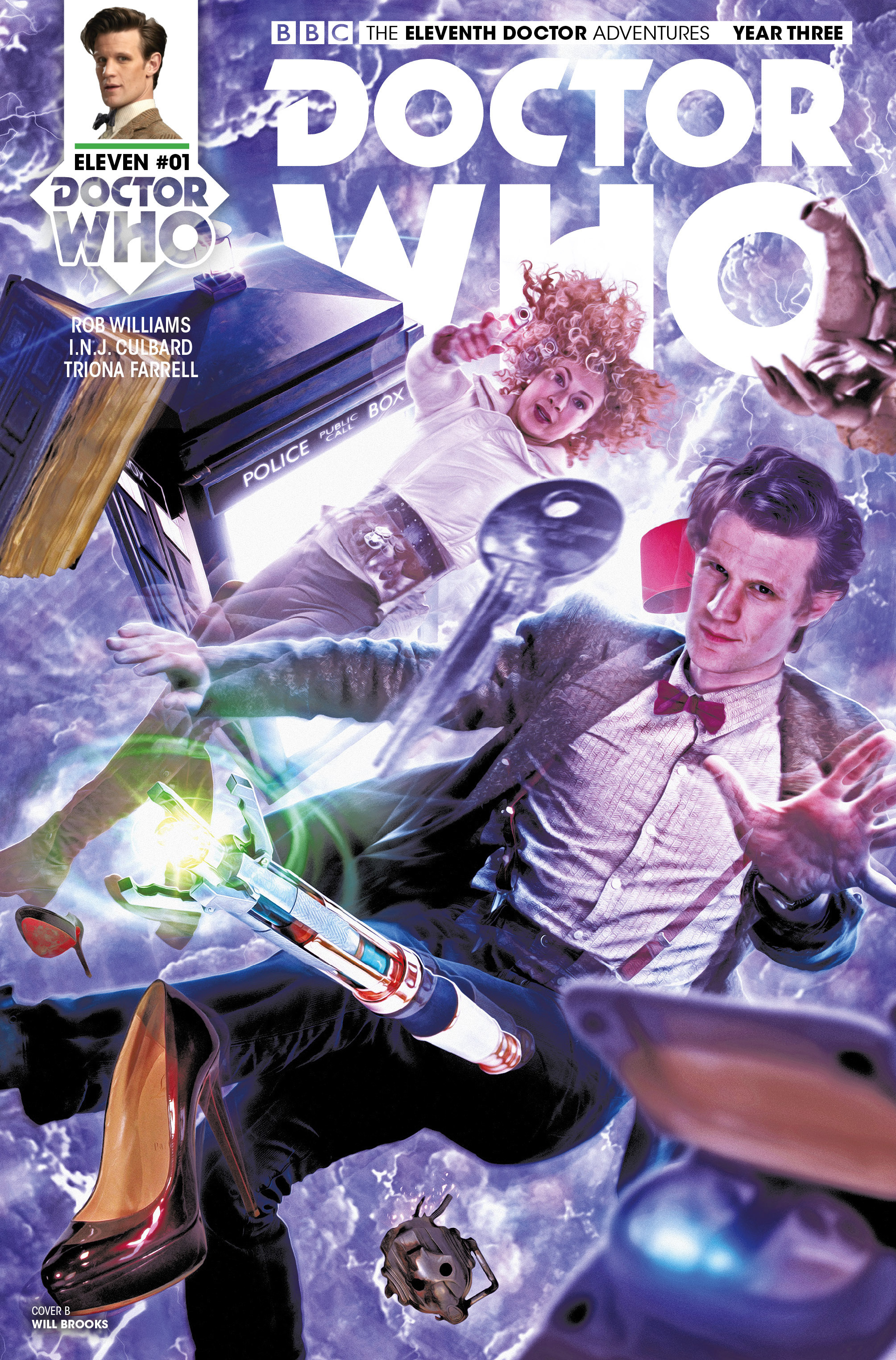 Read online Doctor Who: The Eleventh Doctor Year Three comic -  Issue #1 - 2