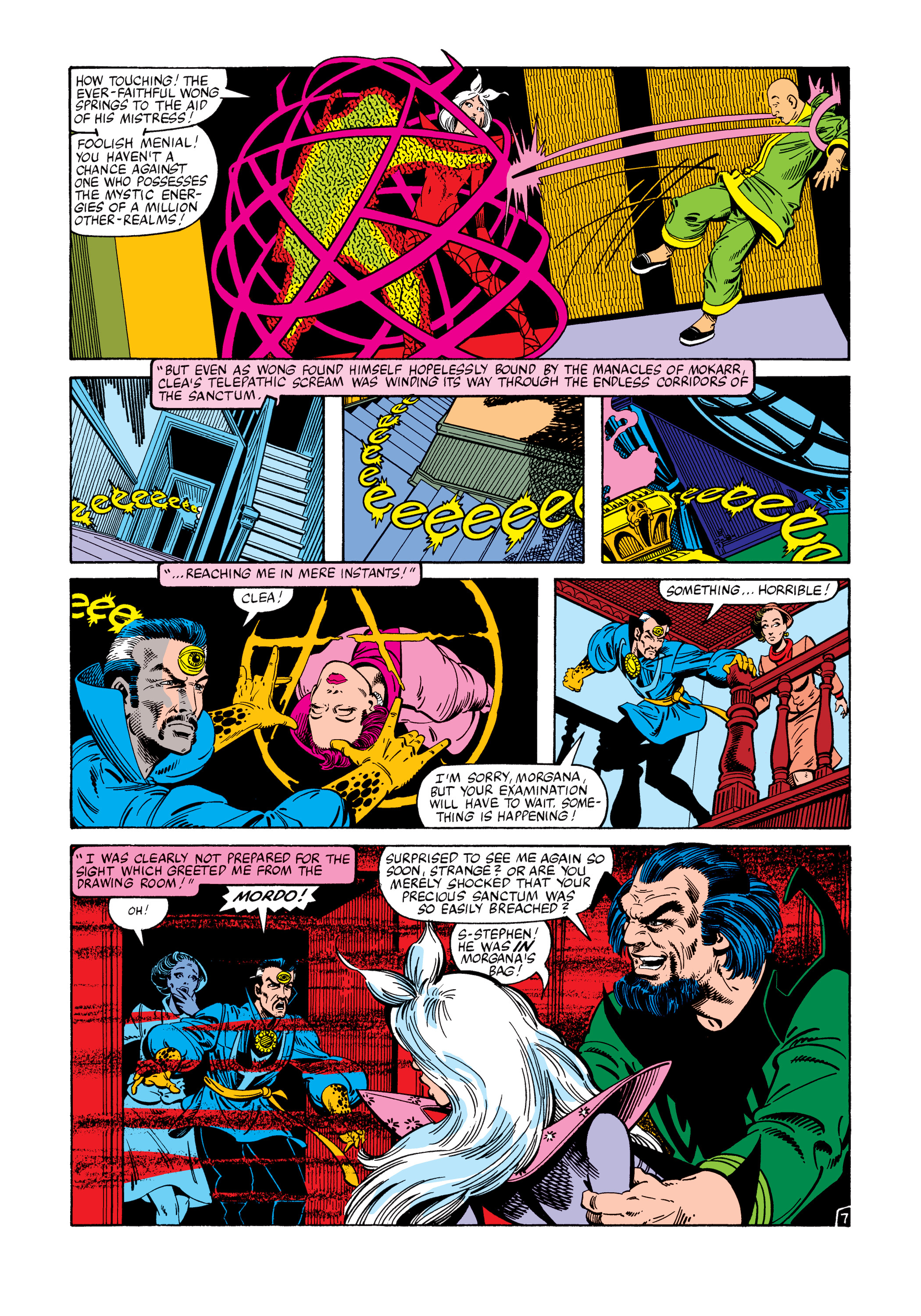Read online Marvel Masterworks: Doctor Strange comic -  Issue # TPB 9 (Part 1) - 86