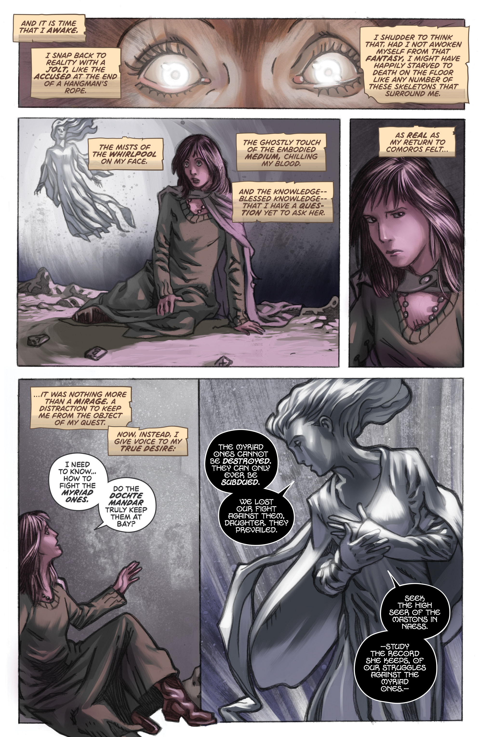 Read online Muirwood: The Lost Abbey comic -  Issue #5 - 8