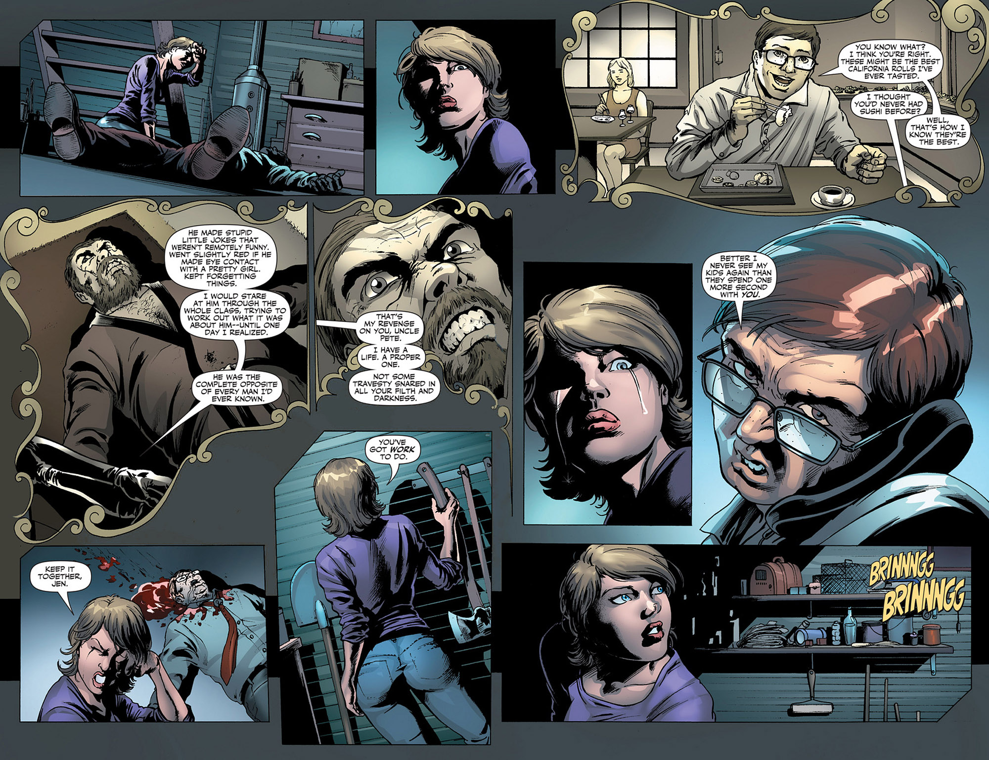 Read online Jennifer Blood comic -  Issue #17 - 7