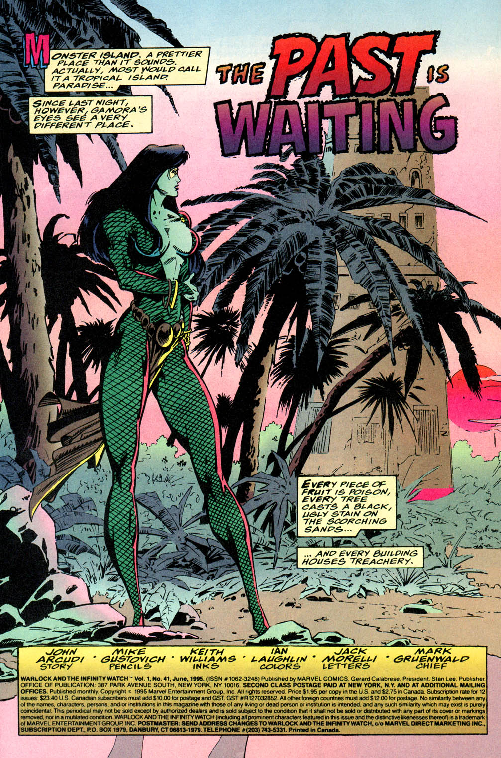 Read online Warlock and the Infinity Watch comic -  Issue #41 - 2