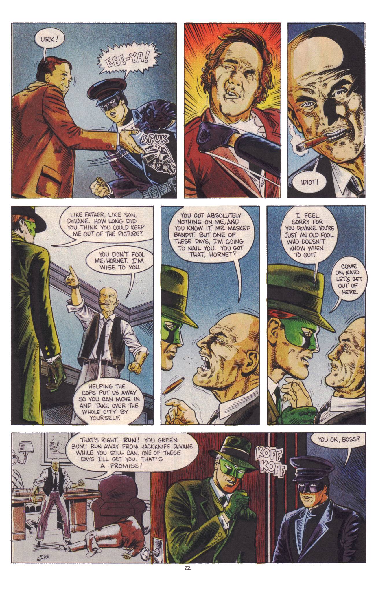 Read online The Green Hornet (1989) comic -  Issue #3 - 23