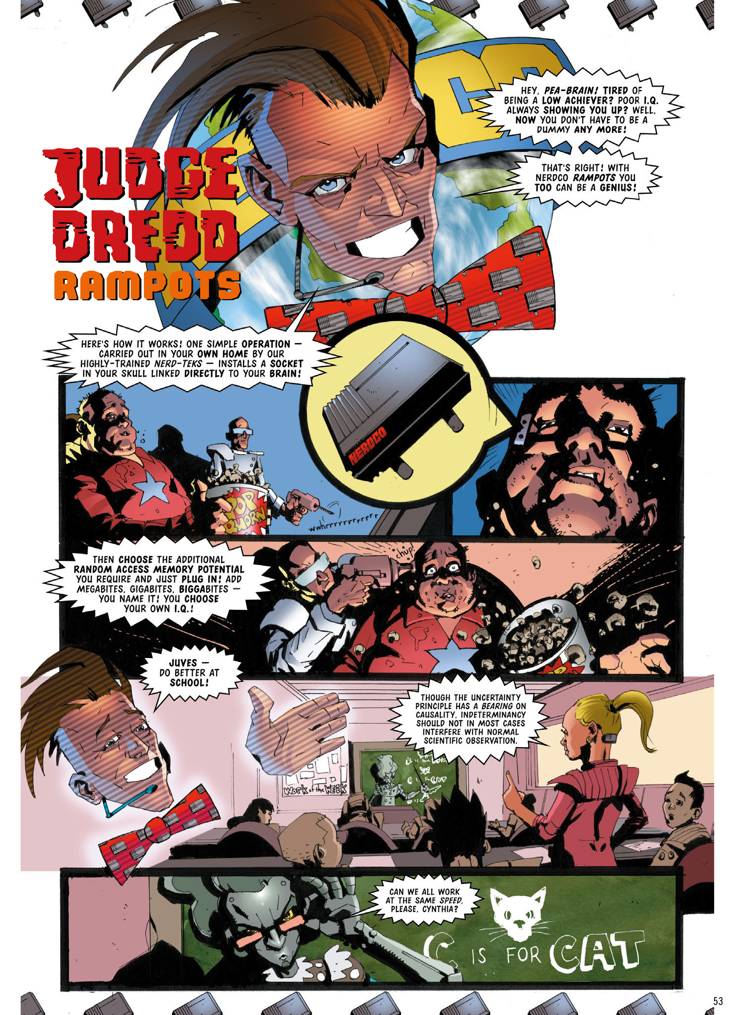 Read online Judge Dredd: The Complete Case Files comic -  Issue # TPB 33 (Part 1) - 55