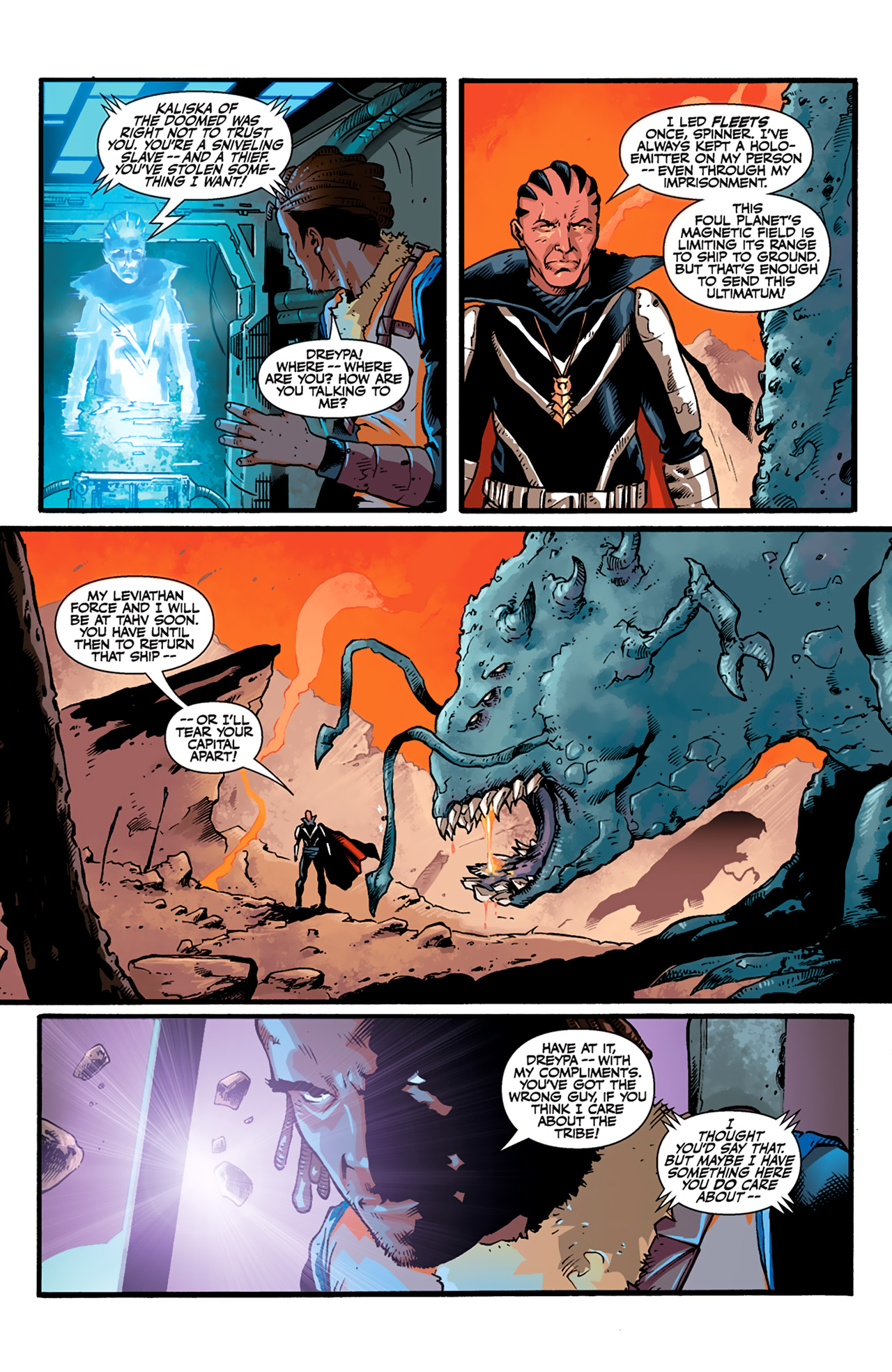 Read online Star Wars: Lost Tribe of the Sith - Spiral comic -  Issue #5 - 8