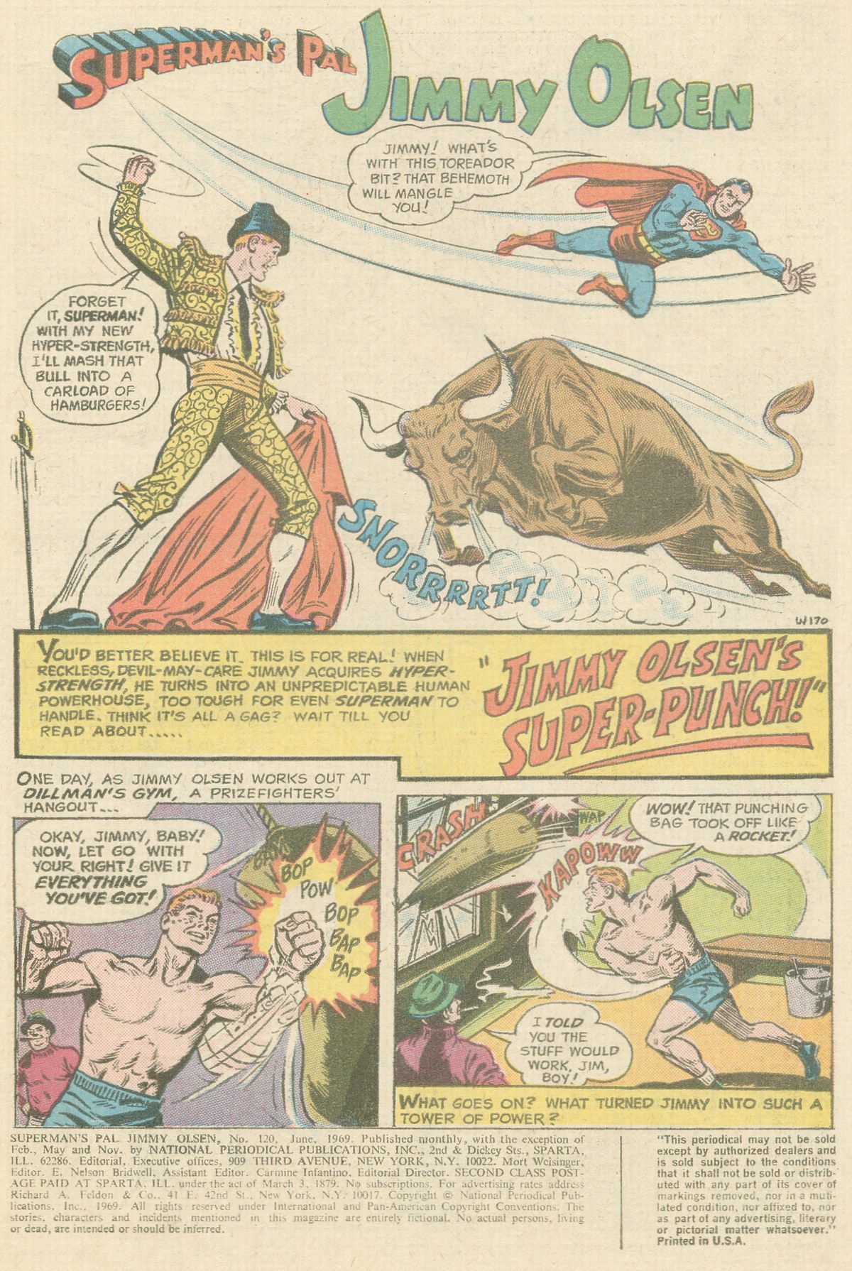 Read online Superman's Pal Jimmy Olsen comic -  Issue #120 - 3