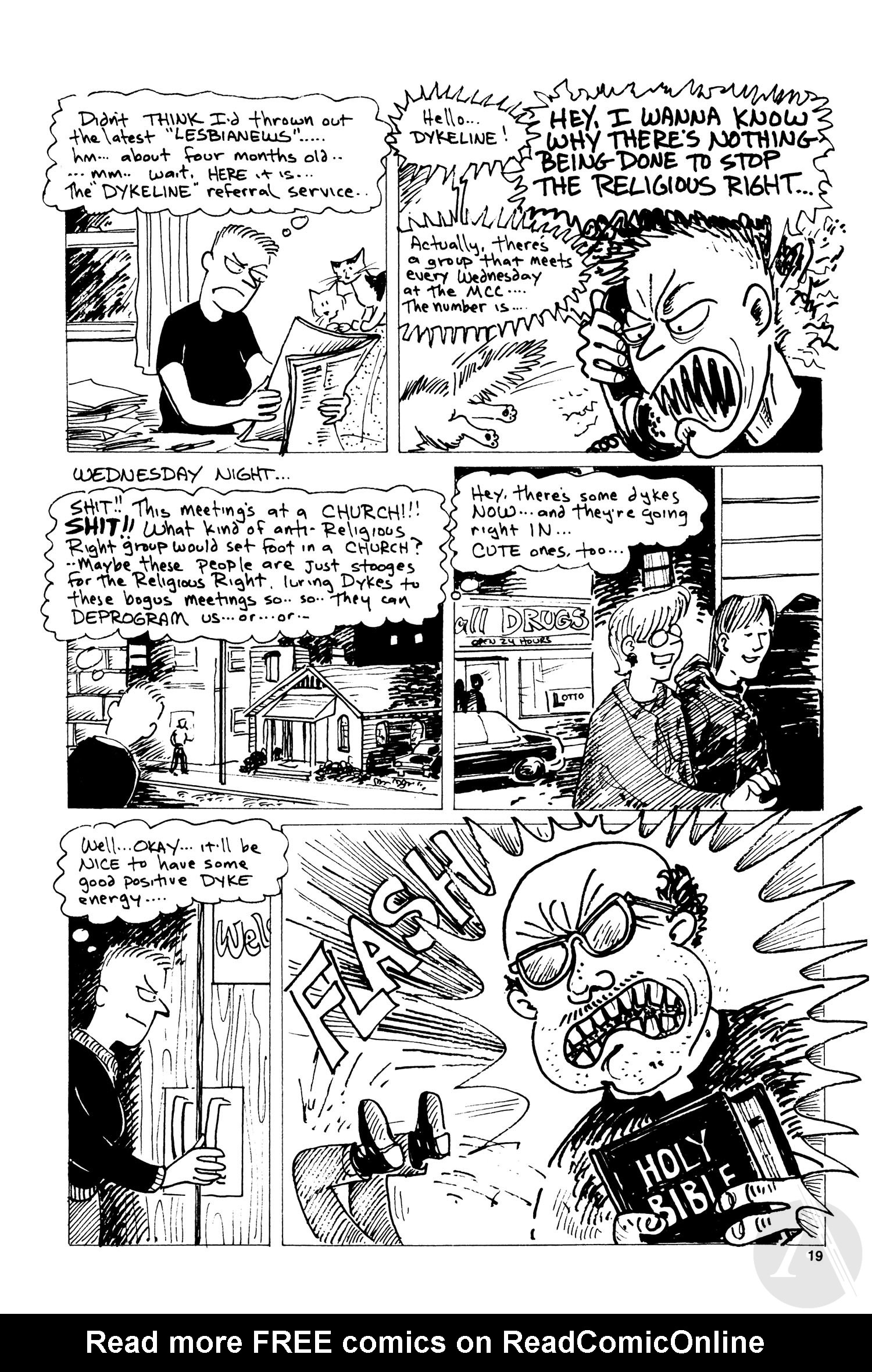 Read online Bitchy Butch: World's Angriest Dyke comic -  Issue # TPB - 25