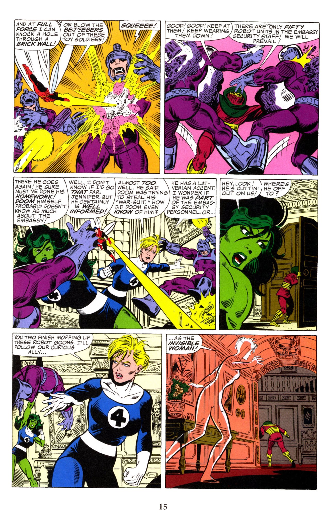 Read online Fantastic Four Visionaries: John Byrne comic -  Issue # TPB 8 - 17