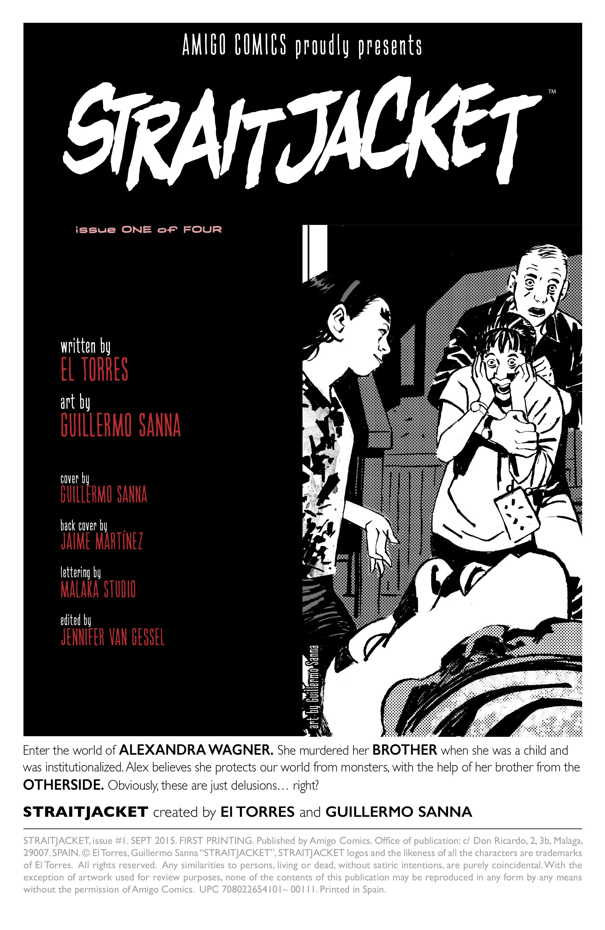 Read online Straitjacket comic -  Issue #1 - 2