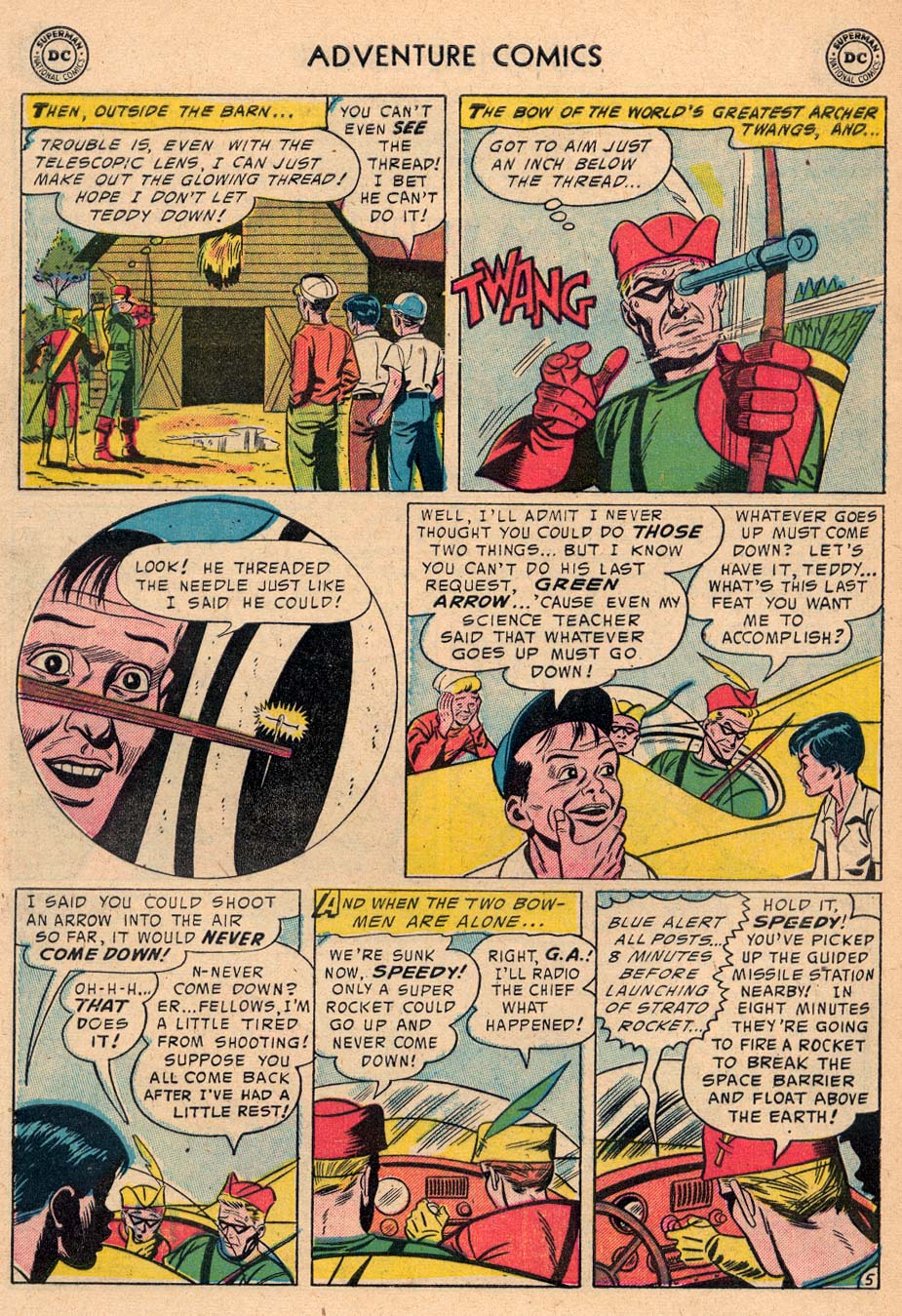 Read online Adventure Comics (1938) comic -  Issue #212 - 32