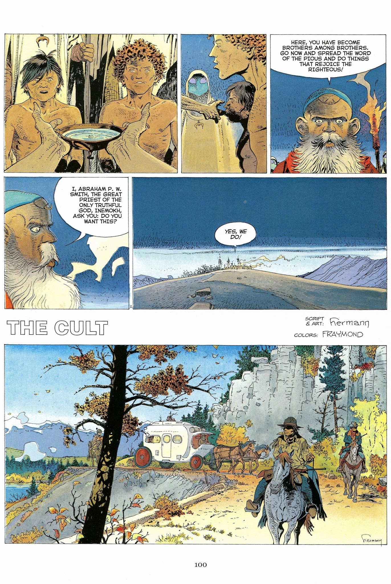 Read online Jeremiah by Hermann comic -  Issue # TPB 2 - 101