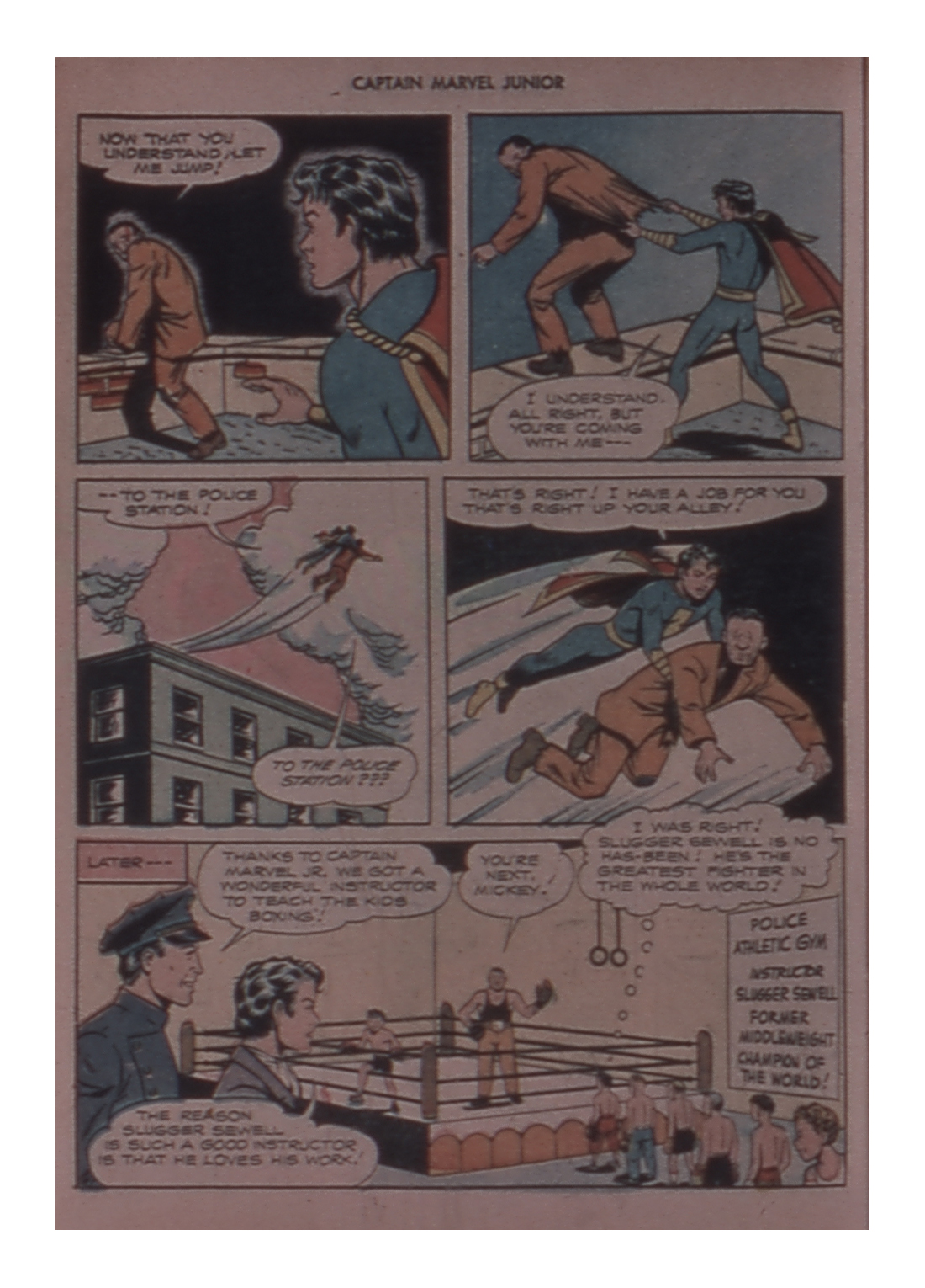Read online Captain Marvel, Jr. comic -  Issue #57 - 32