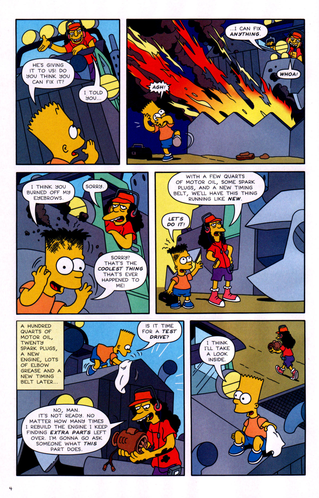 Read online Simpsons Comics Presents Bart Simpson comic -  Issue #35 - 5