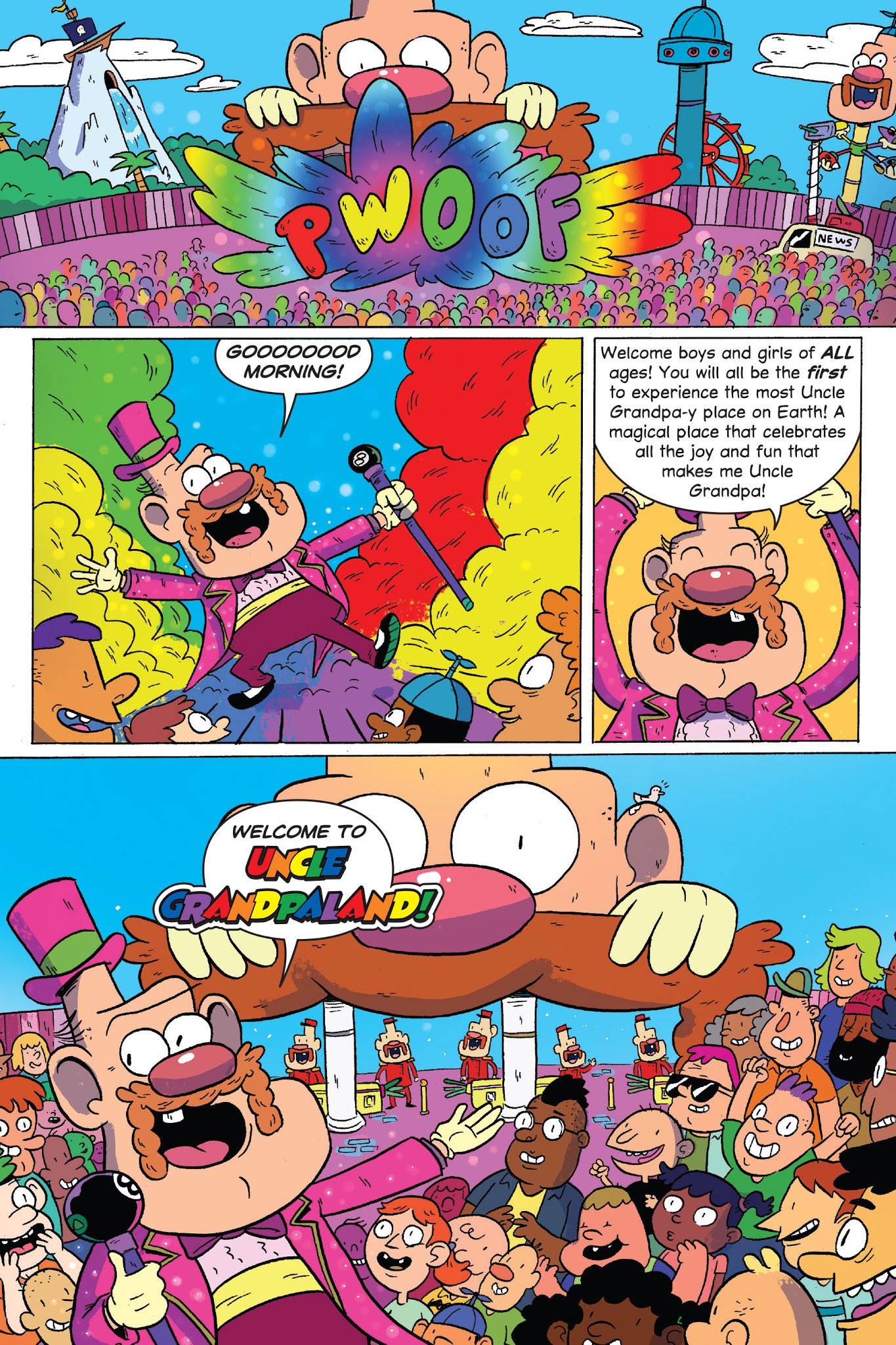 Read online Uncle Grandpa in Uncle Grandpaland comic -  Issue # TPB - 48