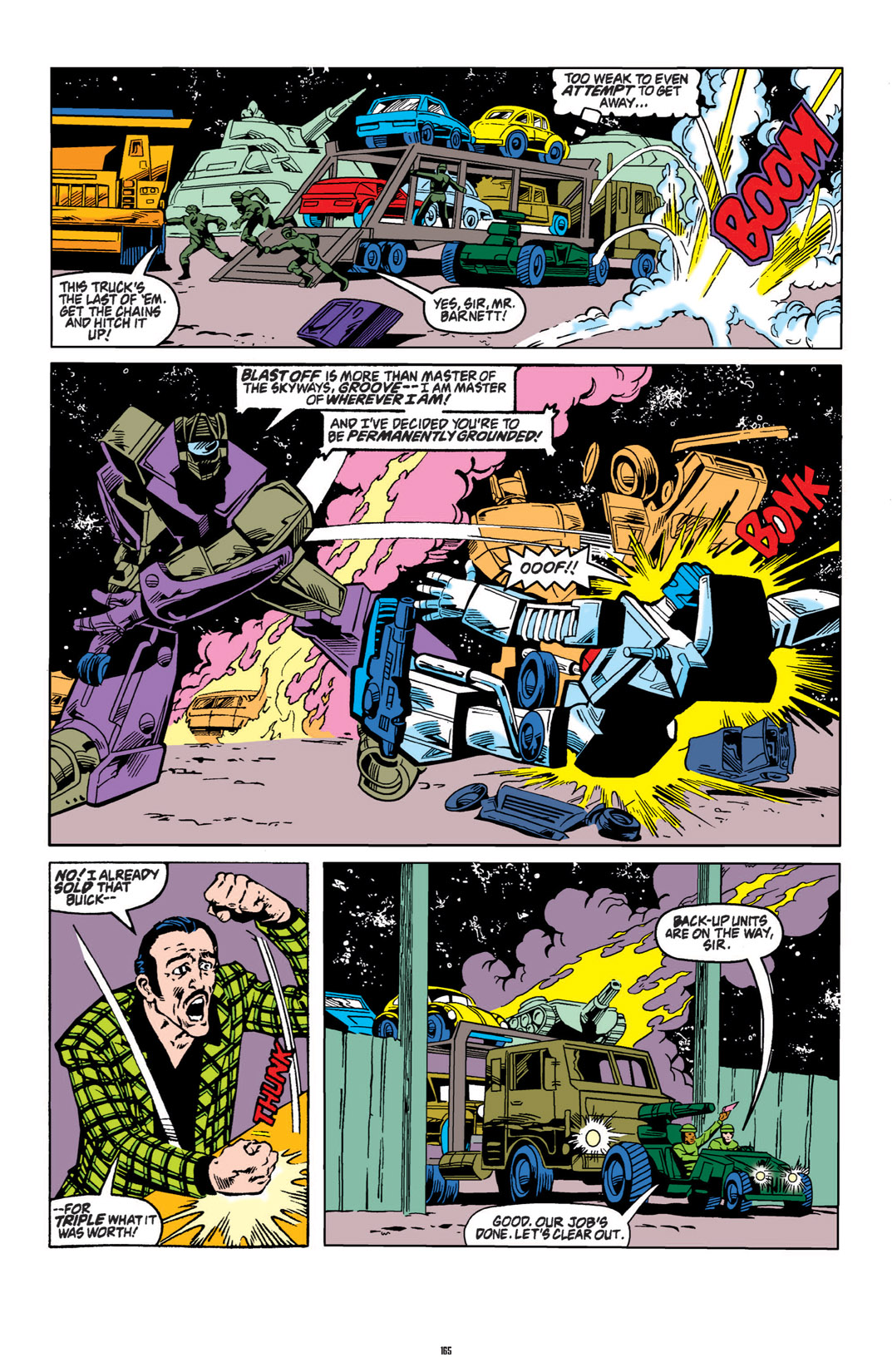 Read online The Transformers Classics comic -  Issue # TPB 3 - 166