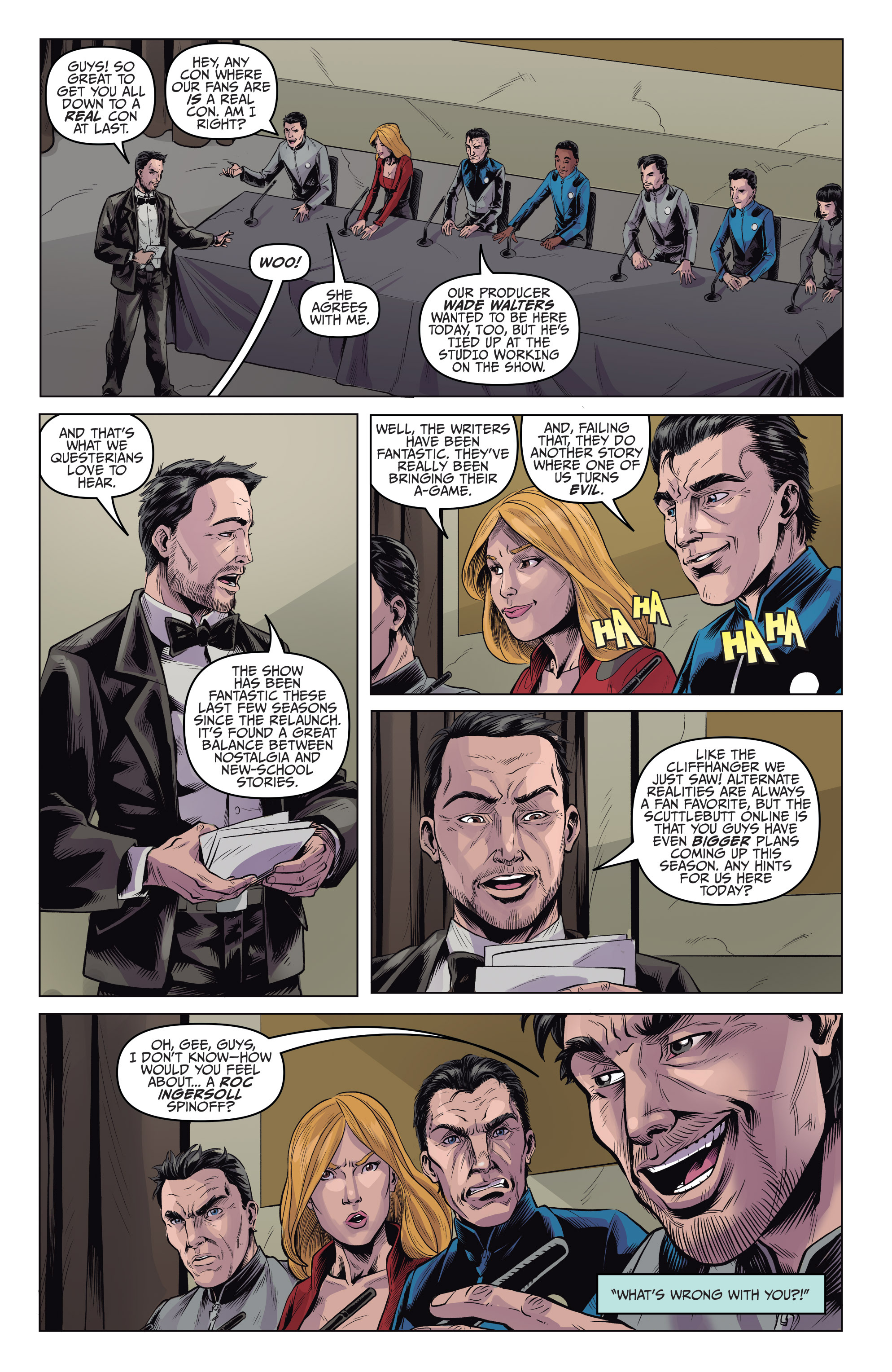 Read online Galaxy Quest: The Journey Continues comic -  Issue #1 - 14