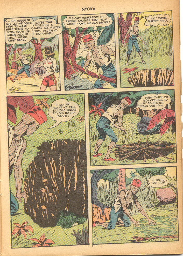 Read online Nyoka the Jungle Girl (1945) comic -  Issue #38 - 15