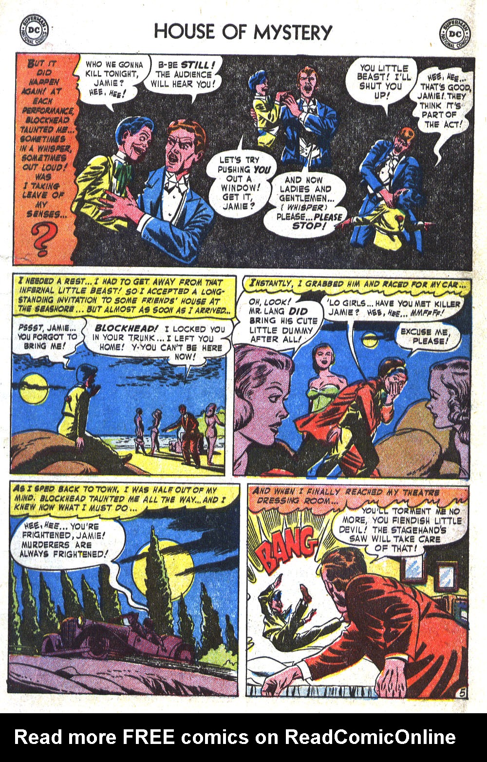 Read online House of Mystery (1951) comic -  Issue #3 - 7