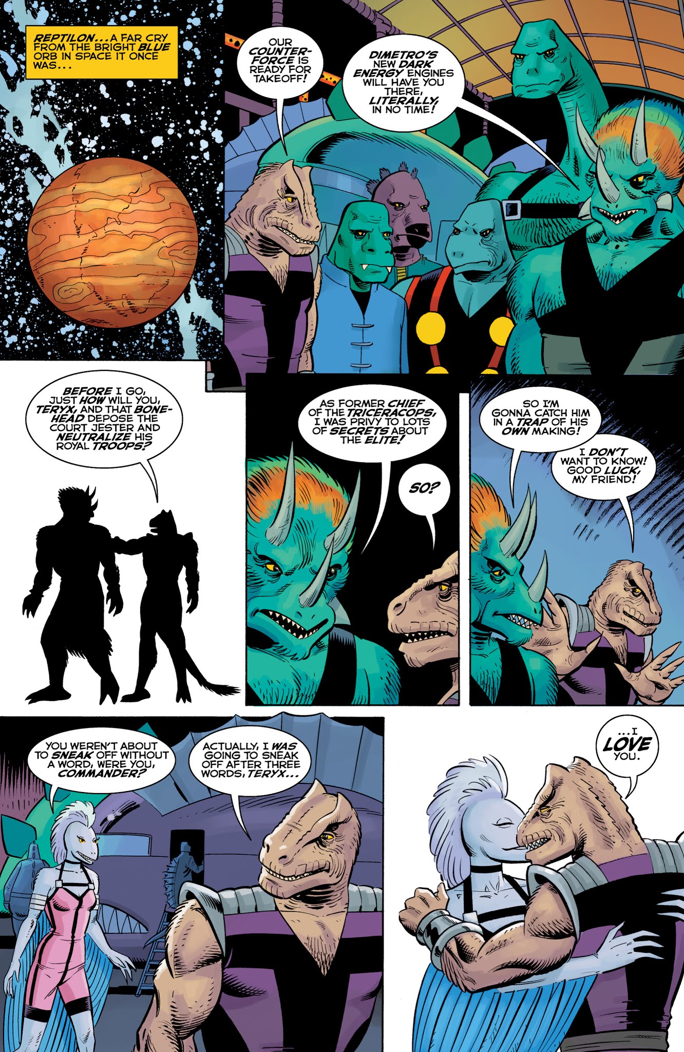 Read online Dinosaucers comic -  Issue #2 - 23