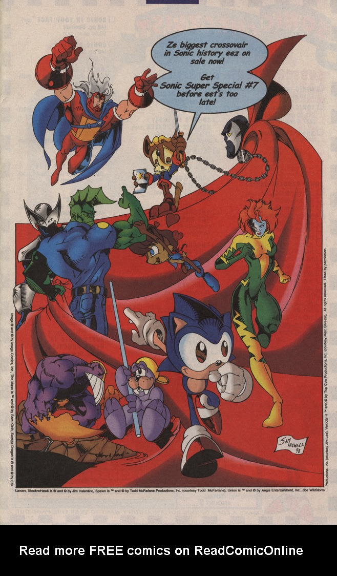 Read online Knuckles the Echidna comic -  Issue #20 - 33