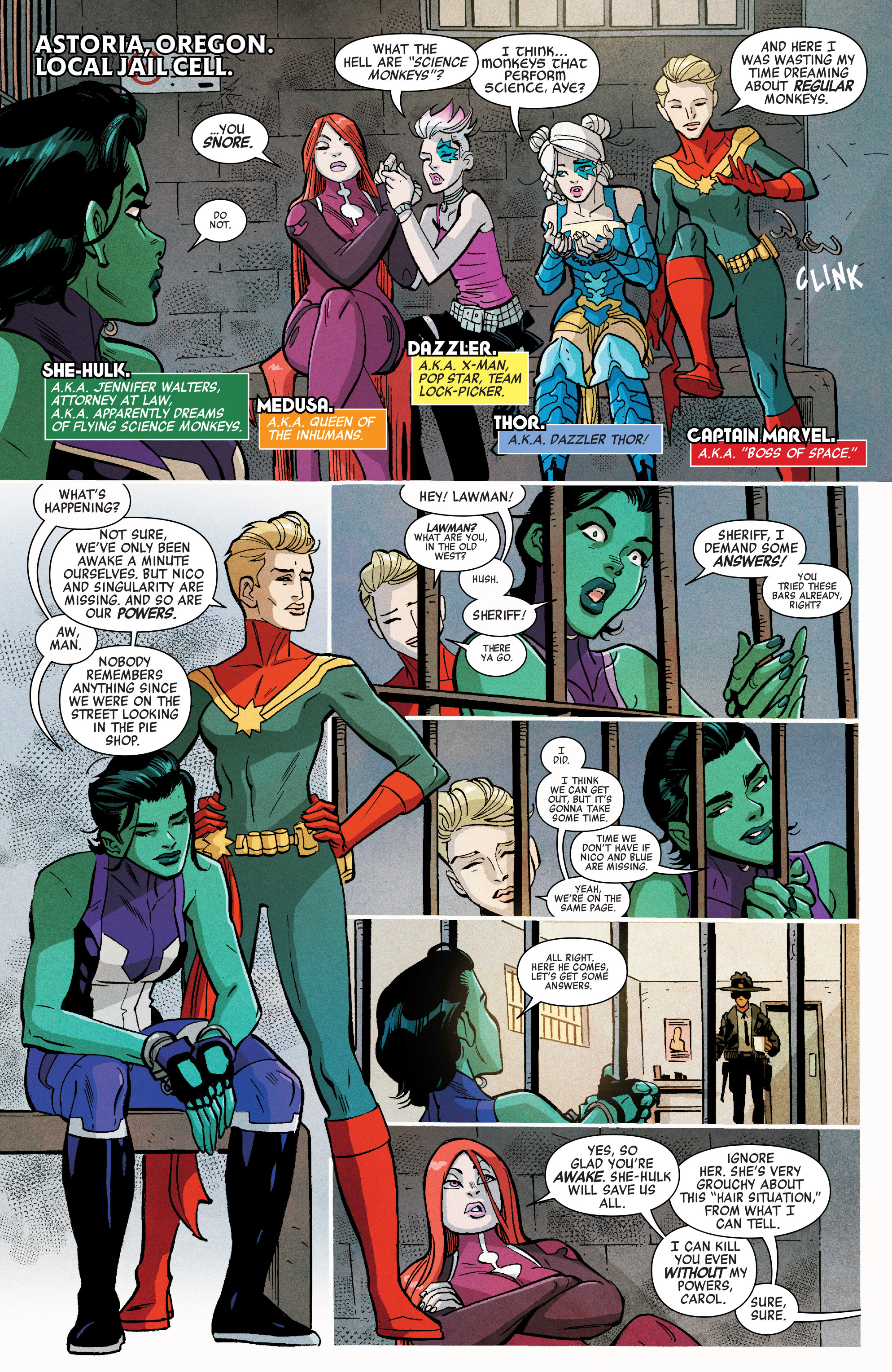 Read online A-Force (2016) comic -  Issue #6 - 4