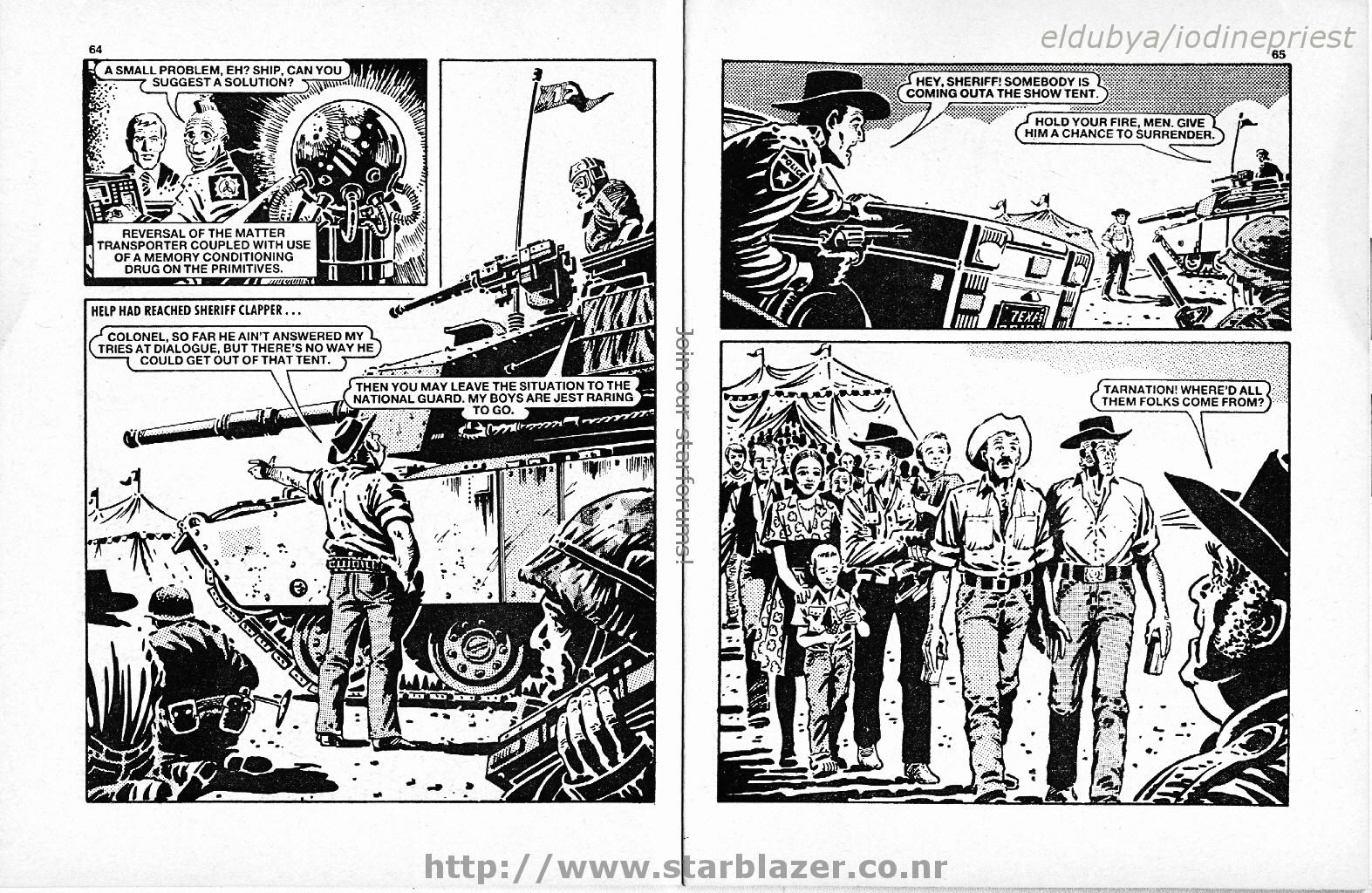 Read online Starblazer comic -  Issue #176 - 34