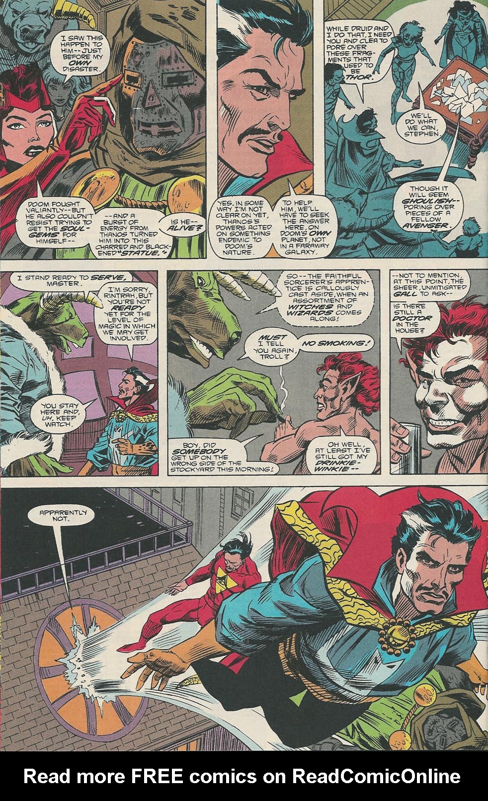Read online Doctor Strange: Sorcerer Supreme comic -  Issue #34 - 8