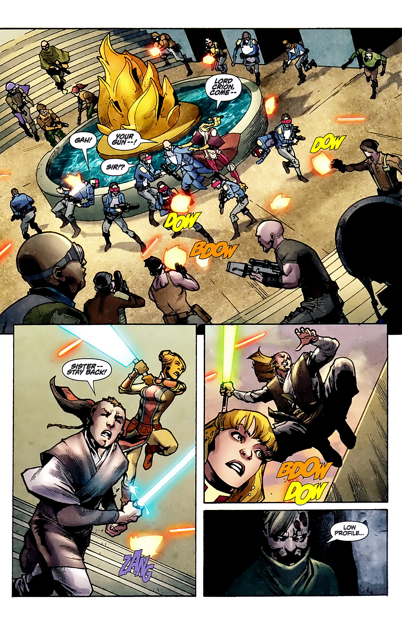 Read online Star Wars: Jedi - The Dark Side comic -  Issue #3 - 18